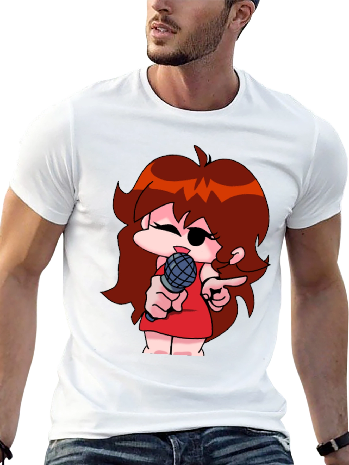 Friday Night Funkin Girlfriend Graphic Tee