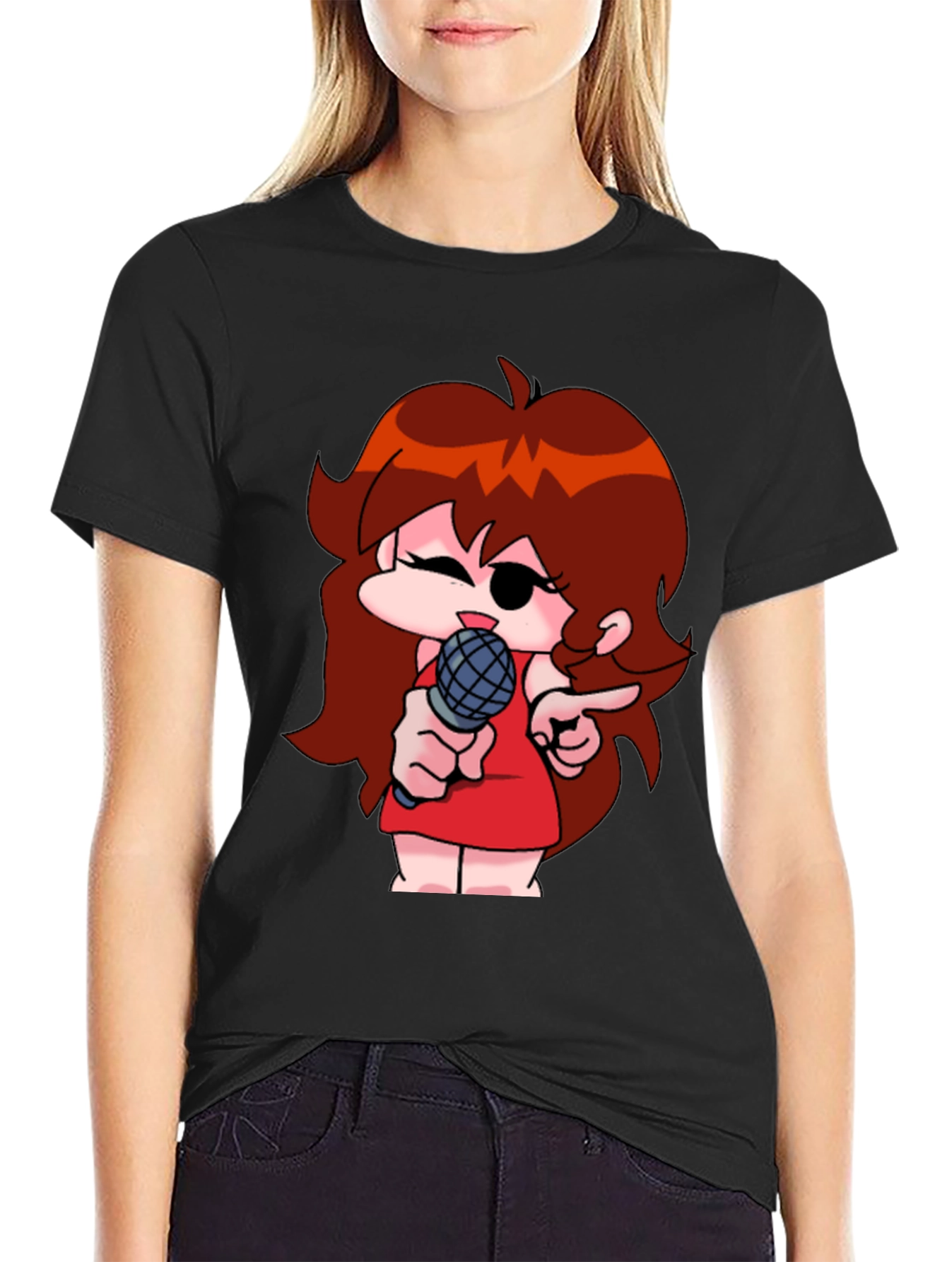 Friday Night Funkin Girlfriend Graphic Tee