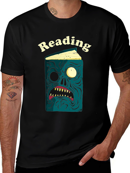 Reading Zombie Book T-Shirt