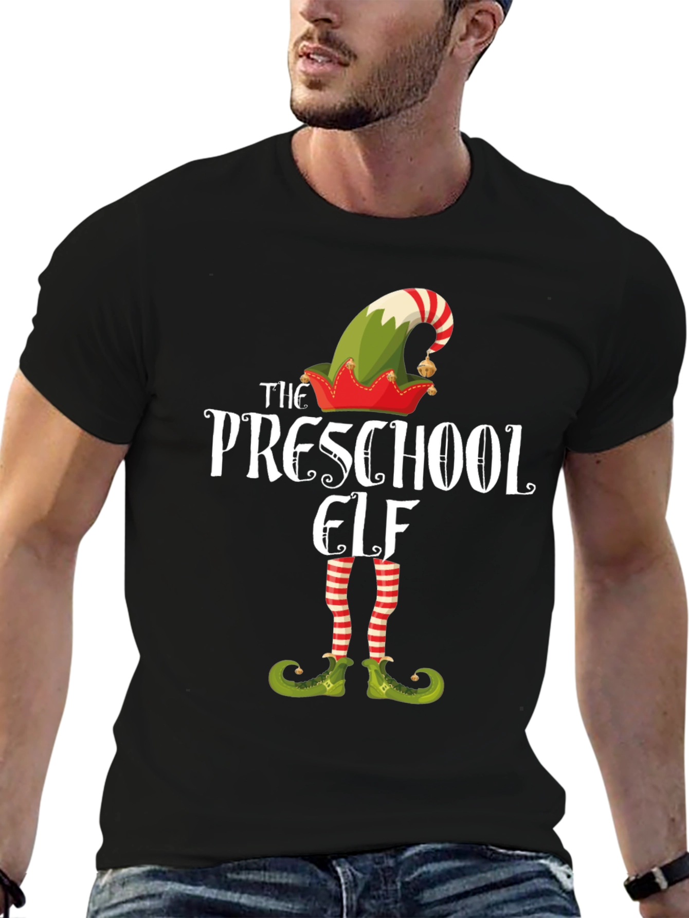 Preschool Elf T-Shirt - Festive Holiday Tee