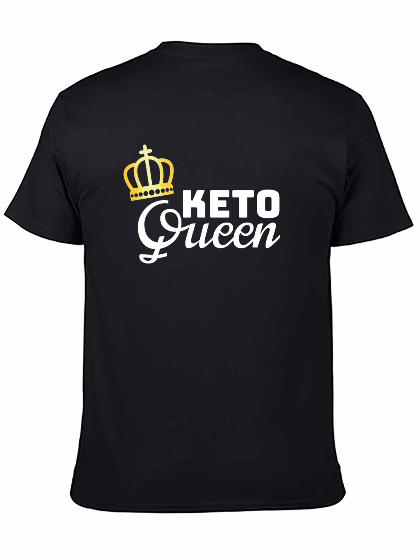 Keto Queen Black T-Shirt