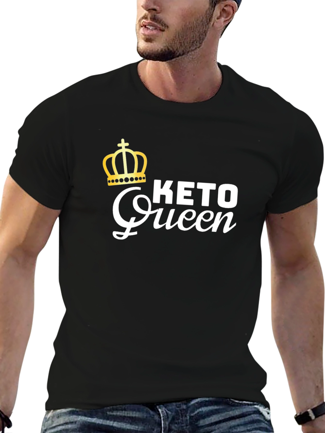 Keto Queen Black T-Shirt