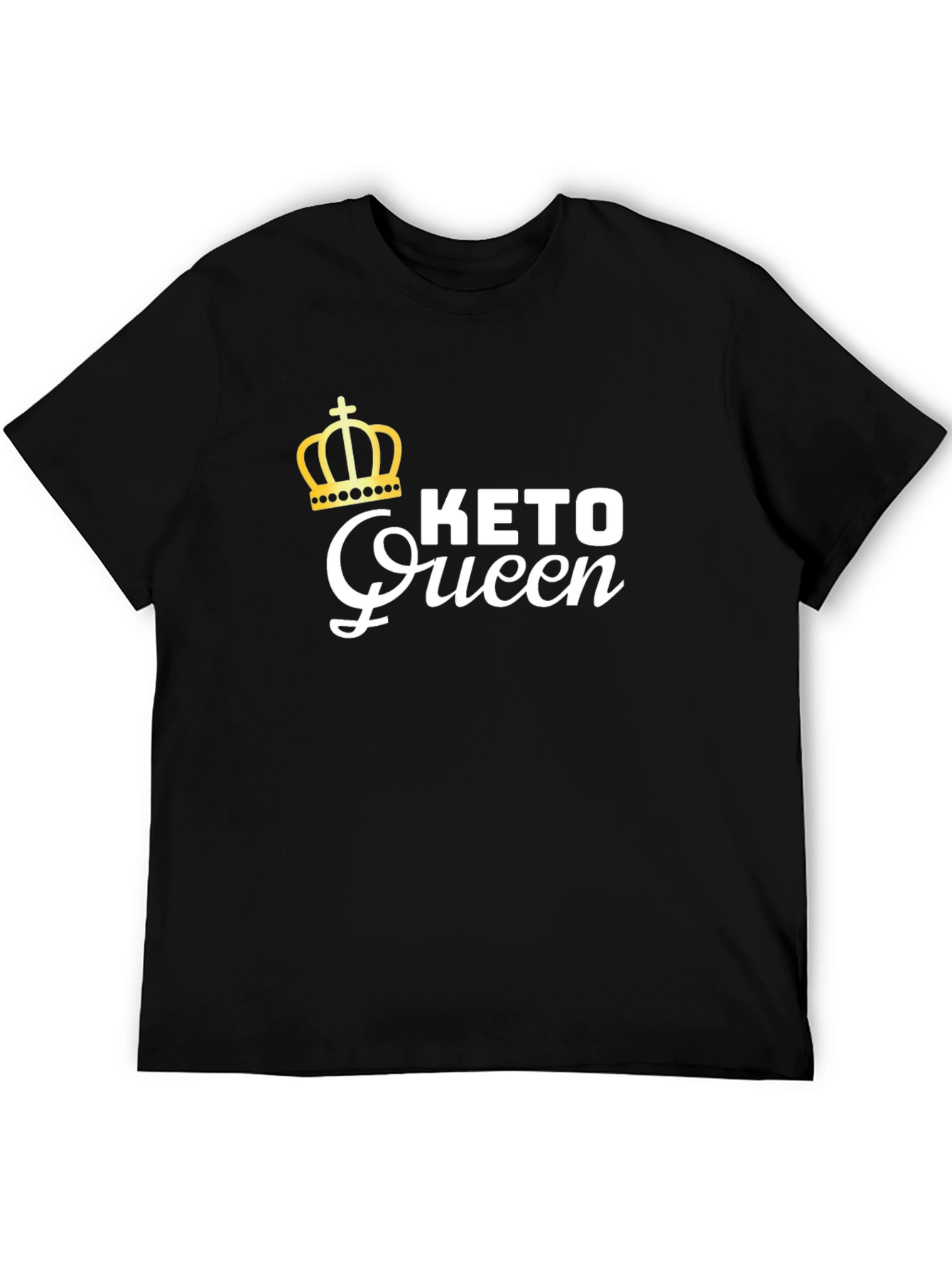 Keto Queen Black T-Shirt