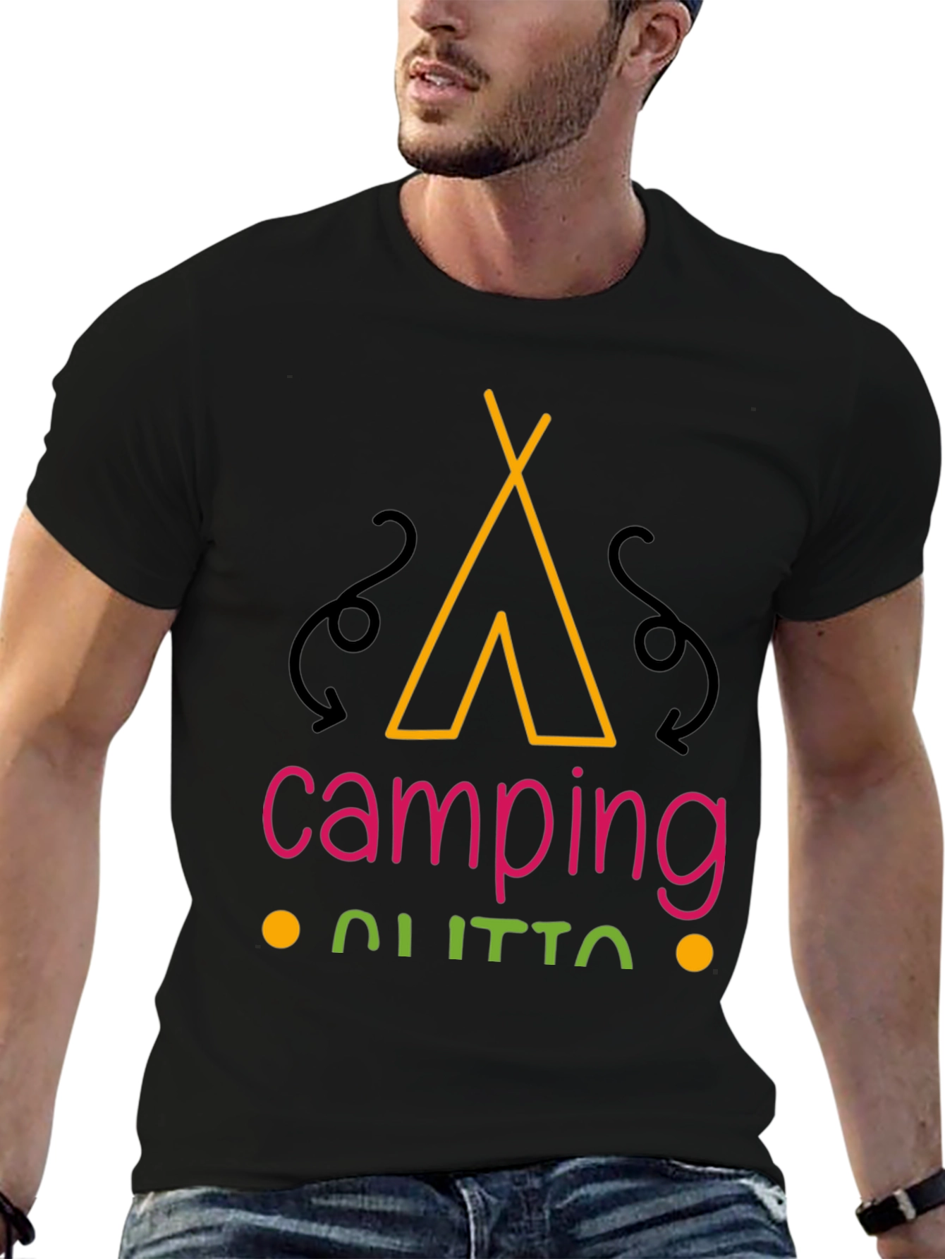 Camping T-Shirt: Adventure Awaits!