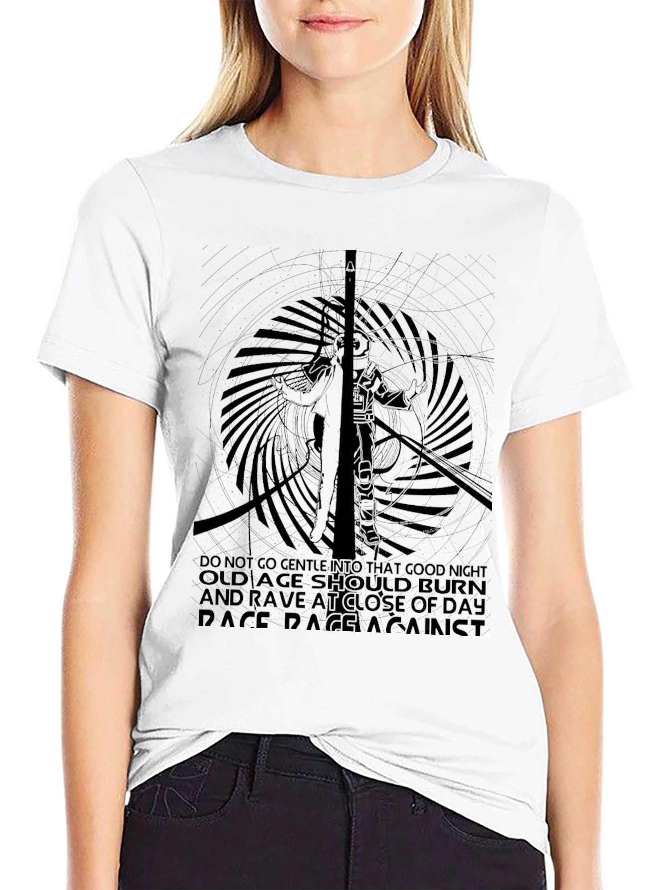 Rage Against T-Shirt - Do Not Go Gentle