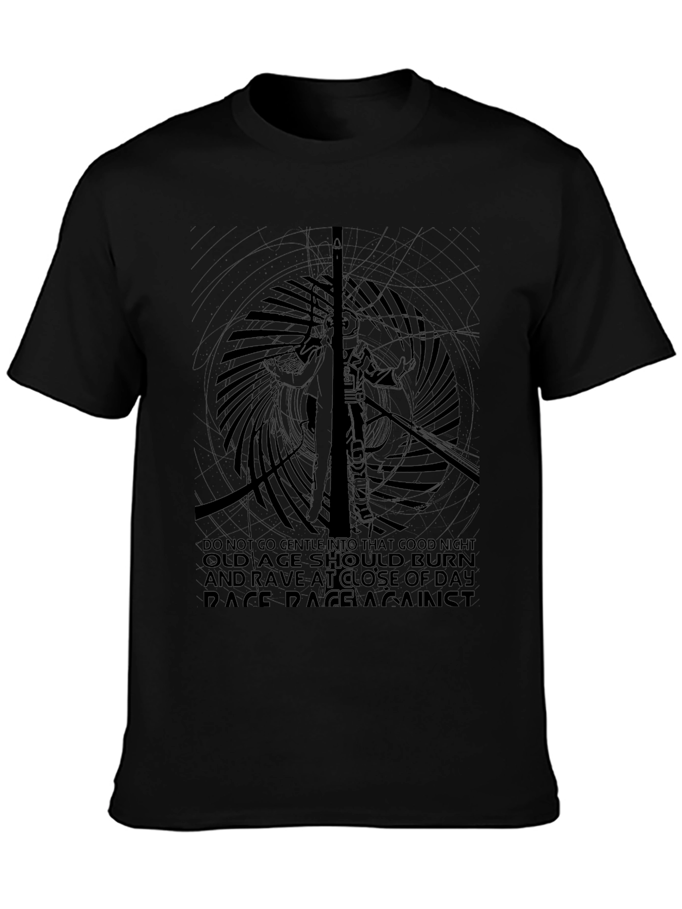 Rage Against T-Shirt - Do Not Go Gentle