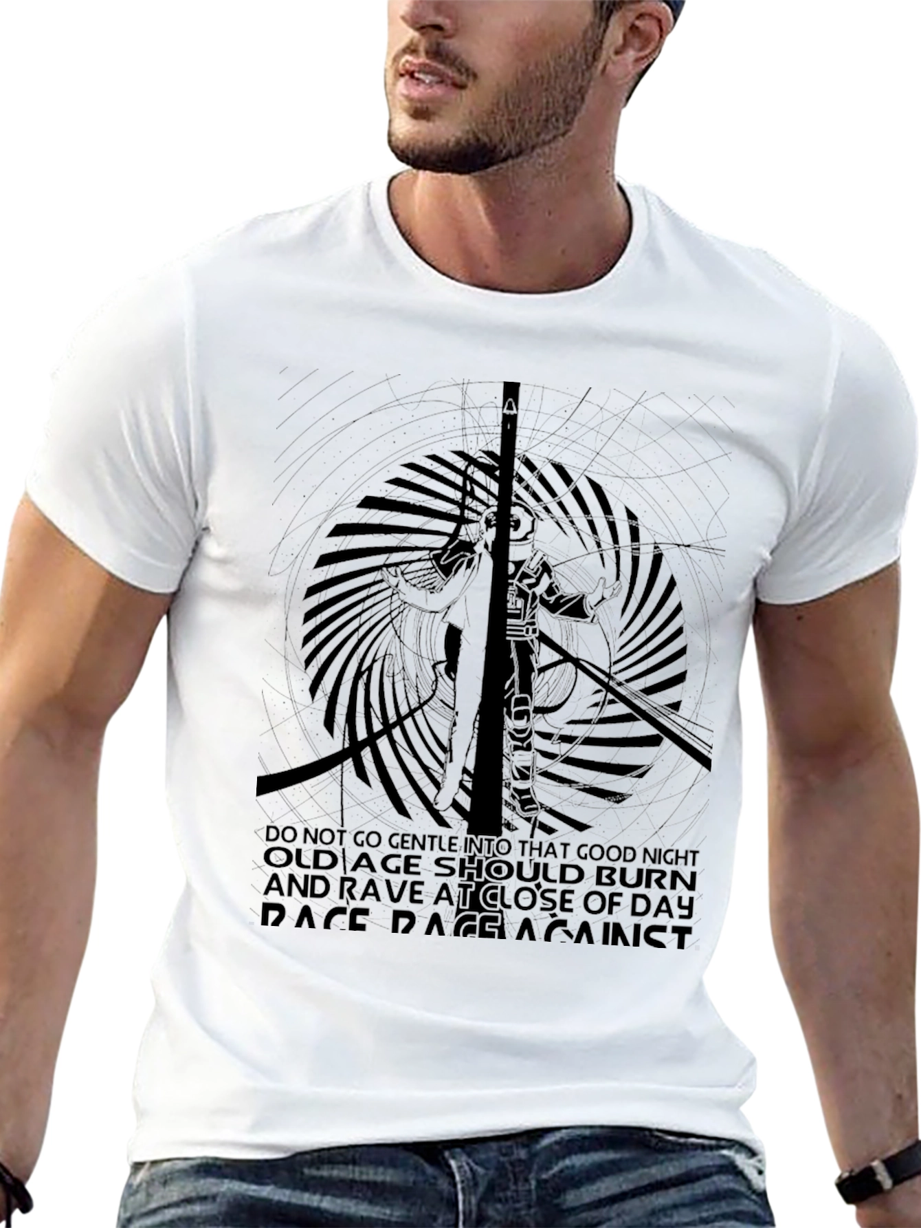 Rage Against T-Shirt - Do Not Go Gentle