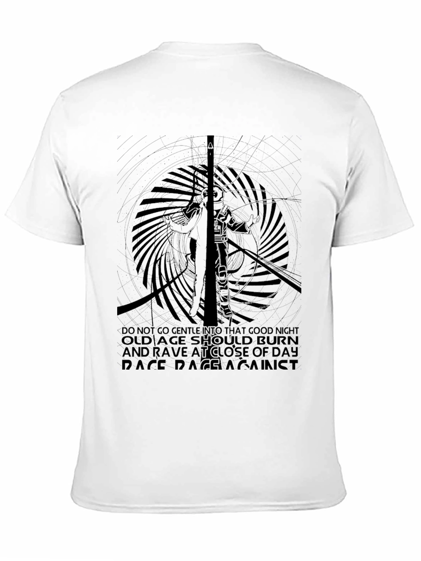 Rage Against T-Shirt - Do Not Go Gentle