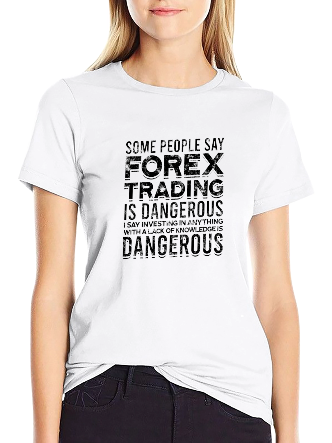 Forex Trading Dangerous Black T-Shirt