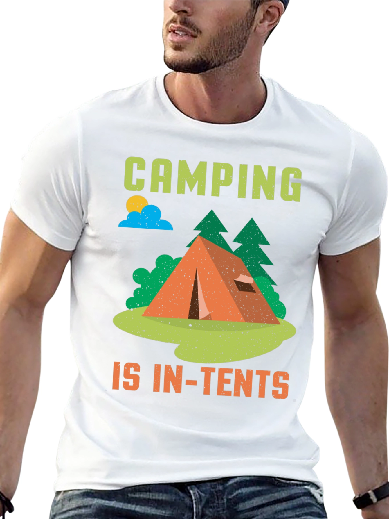 Camping Is In-Tents T-Shirt