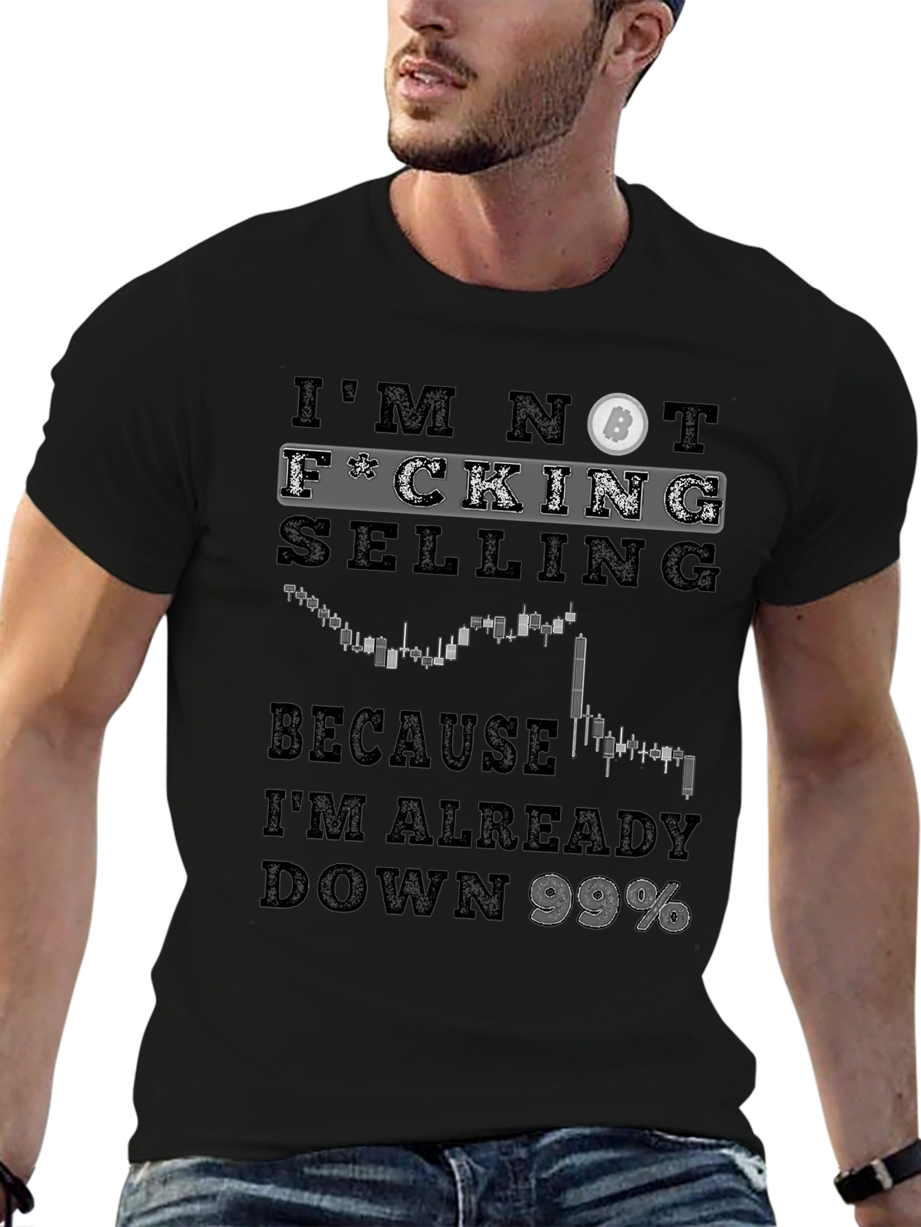 Bitcoin Holder T-Shirt - Im Not Selling