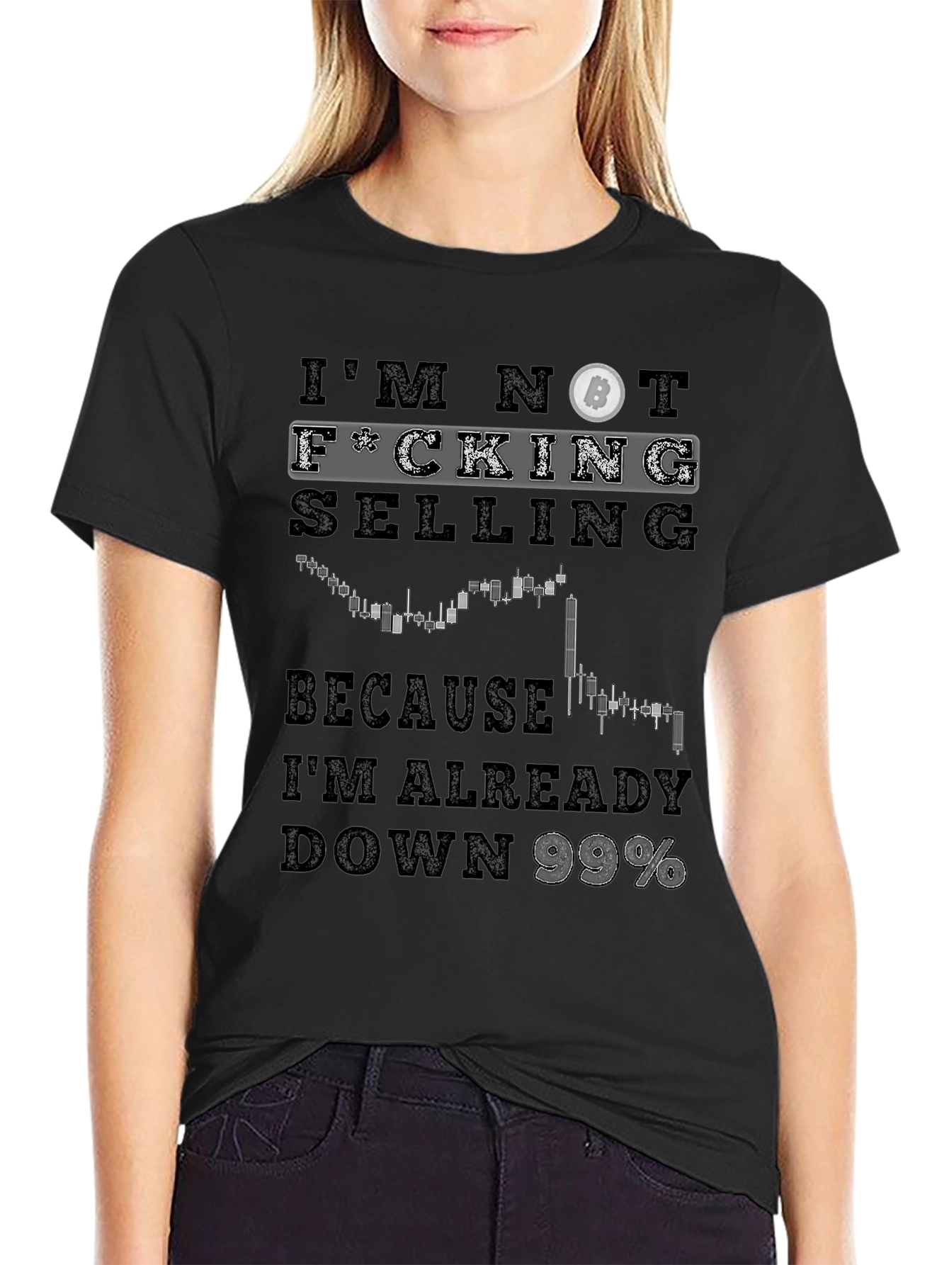 Bitcoin Holder T-Shirt - Im Not Selling