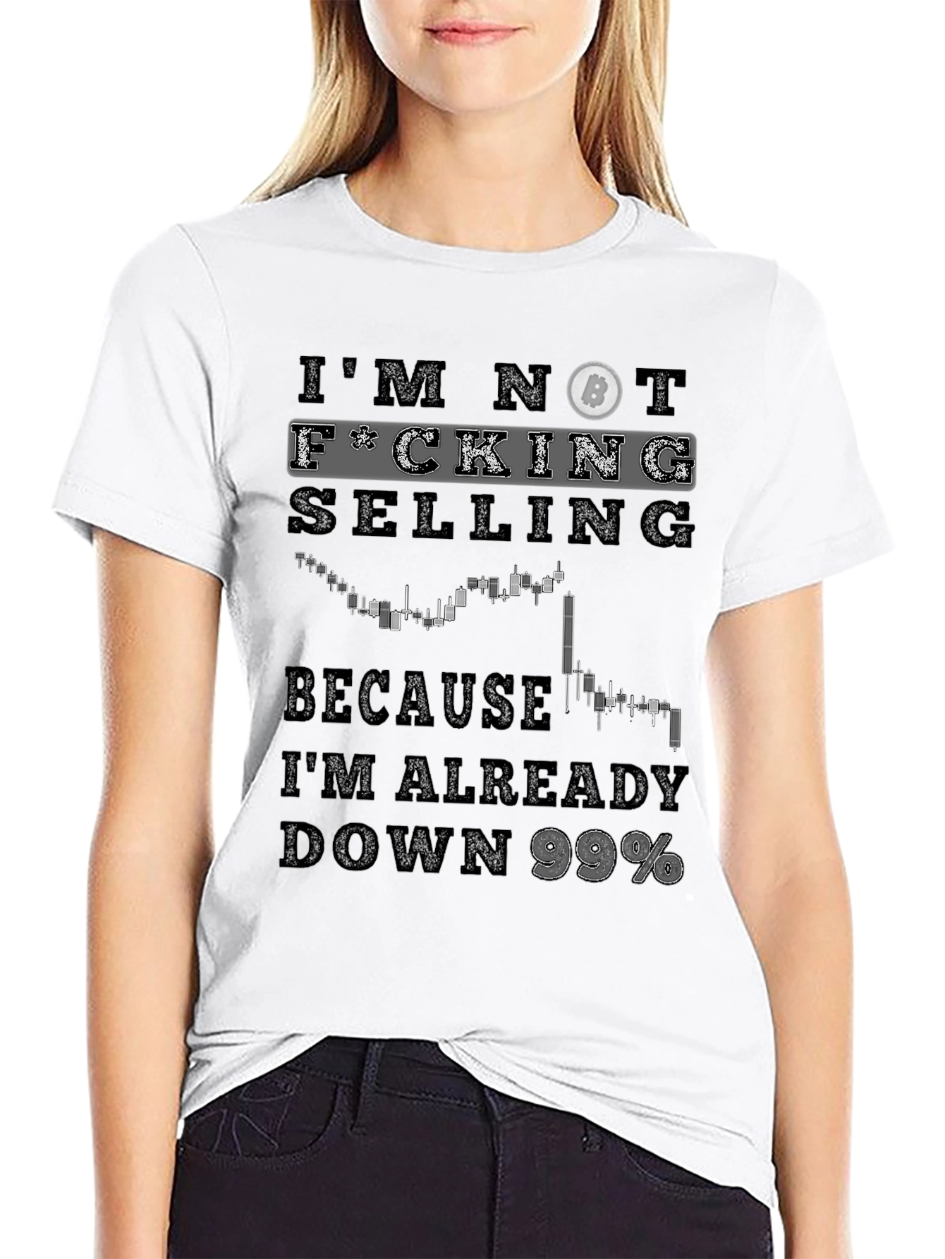 Bitcoin Holder T-Shirt - Im Not Selling