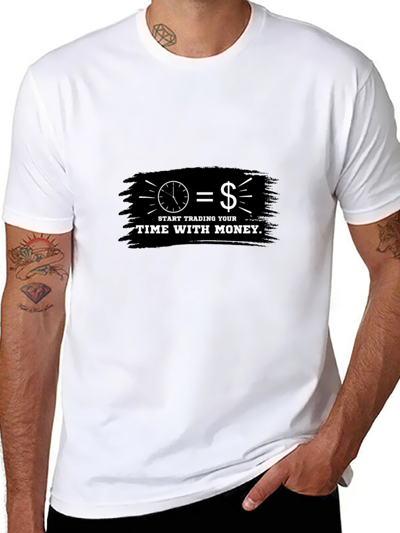 Time is Money Graphic T-Shirt