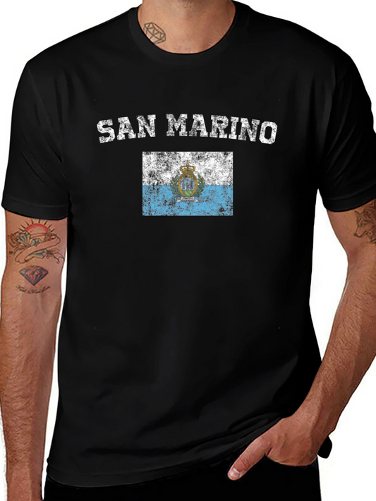 San Marino Flag T-Shirt