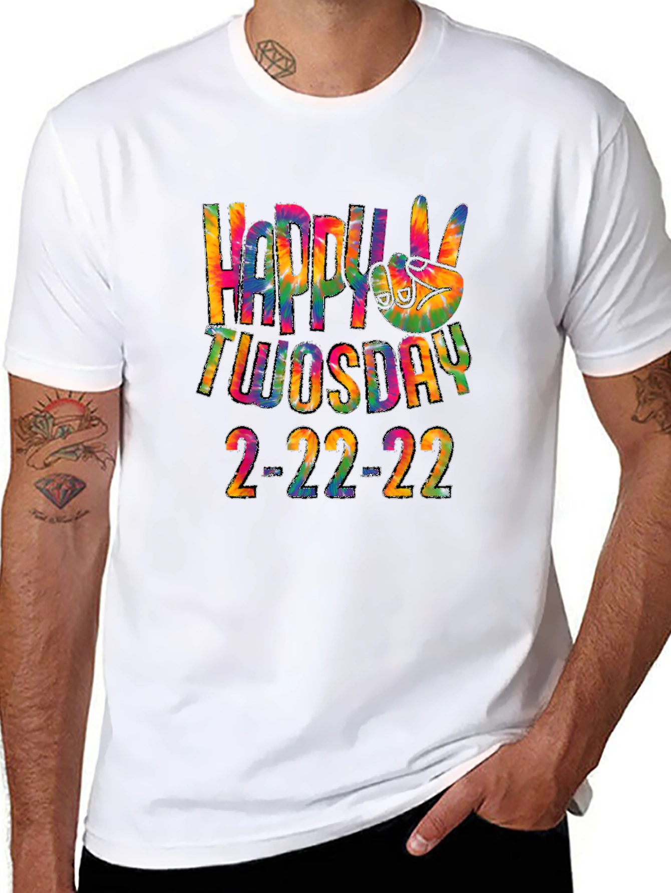 Happy Tuesday 2-22-22 Graphic T-Shirt