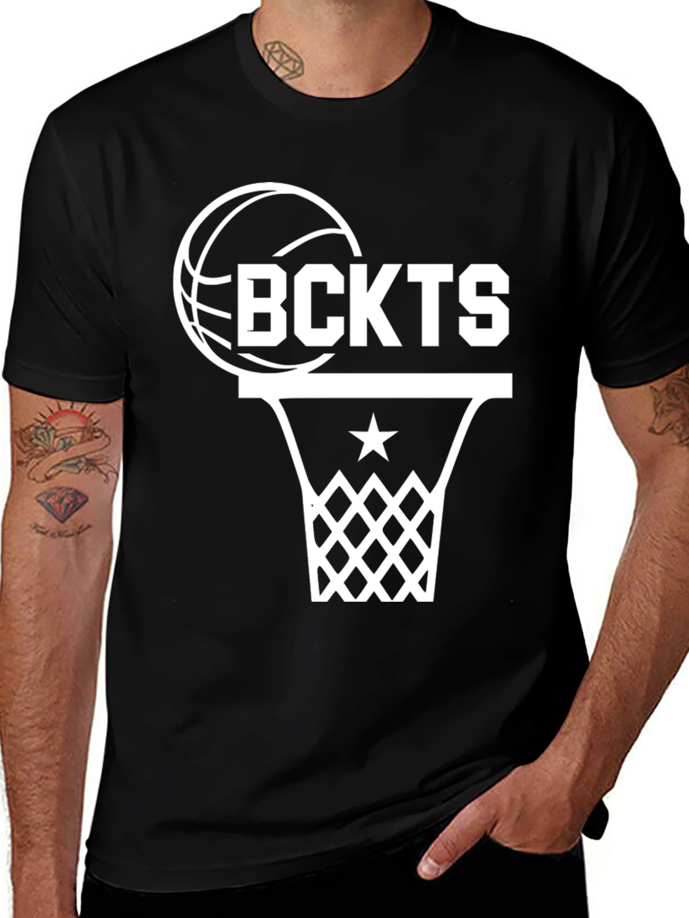 Basketball T-Shirt - BCKTS Graphic Tee