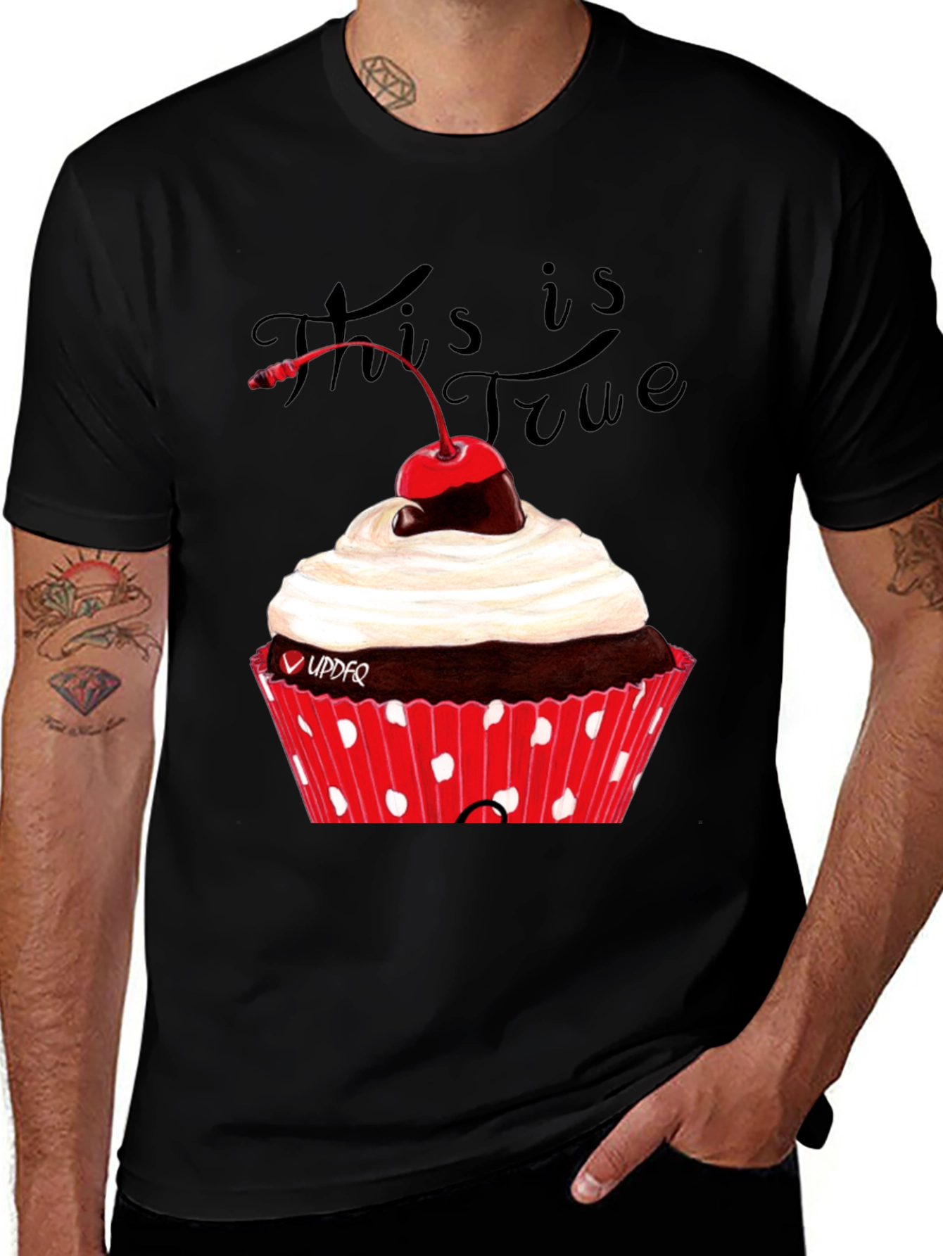 Cupcake Graphic Tee - Sweet Style