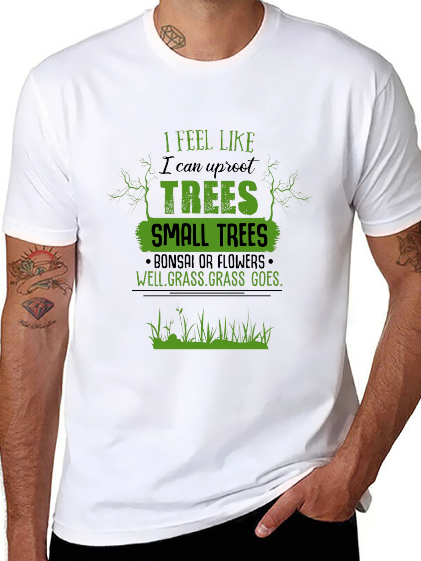I Feel Like I Can Uproot Trees Graphic T-Shirt