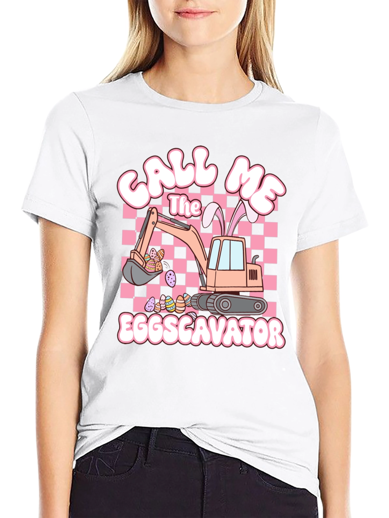 Eggscavator Easter T-Shirt
