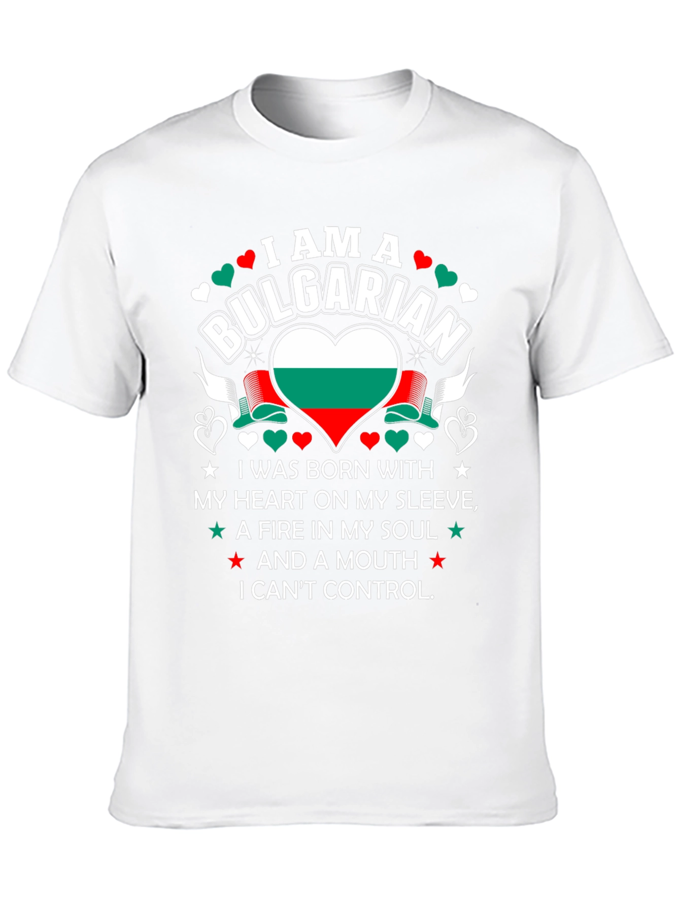 Bulgarian Pride T-Shirt - Heart & Soul