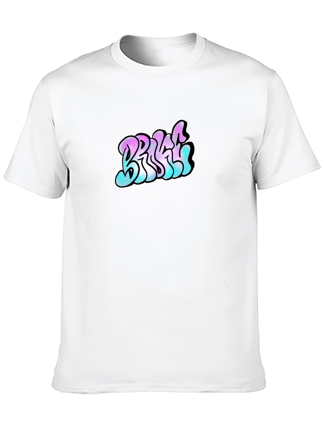 Bright Graphic Black T-Shirt
