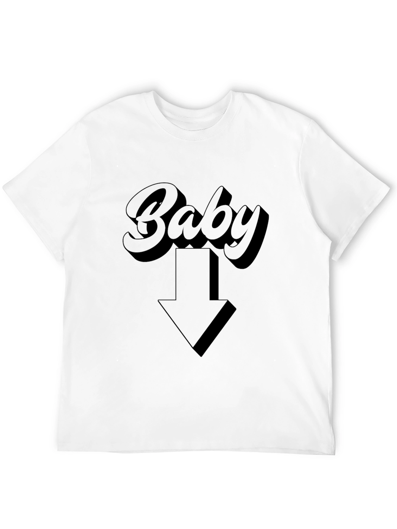 Baby Arrow Graphic Tee - Expecting Parents Shirt
