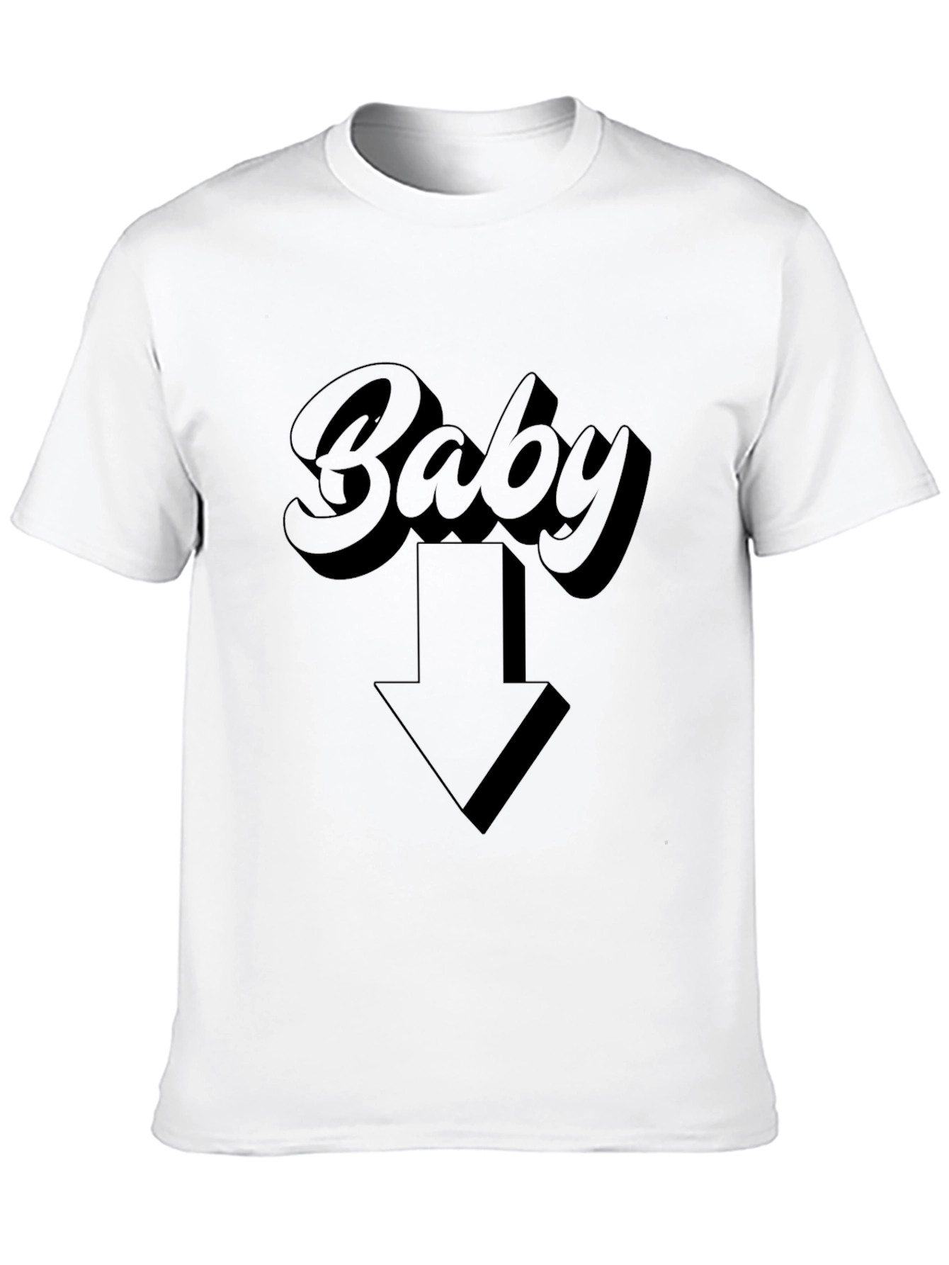 Baby Arrow Graphic Tee - Expecting Parents Shirt