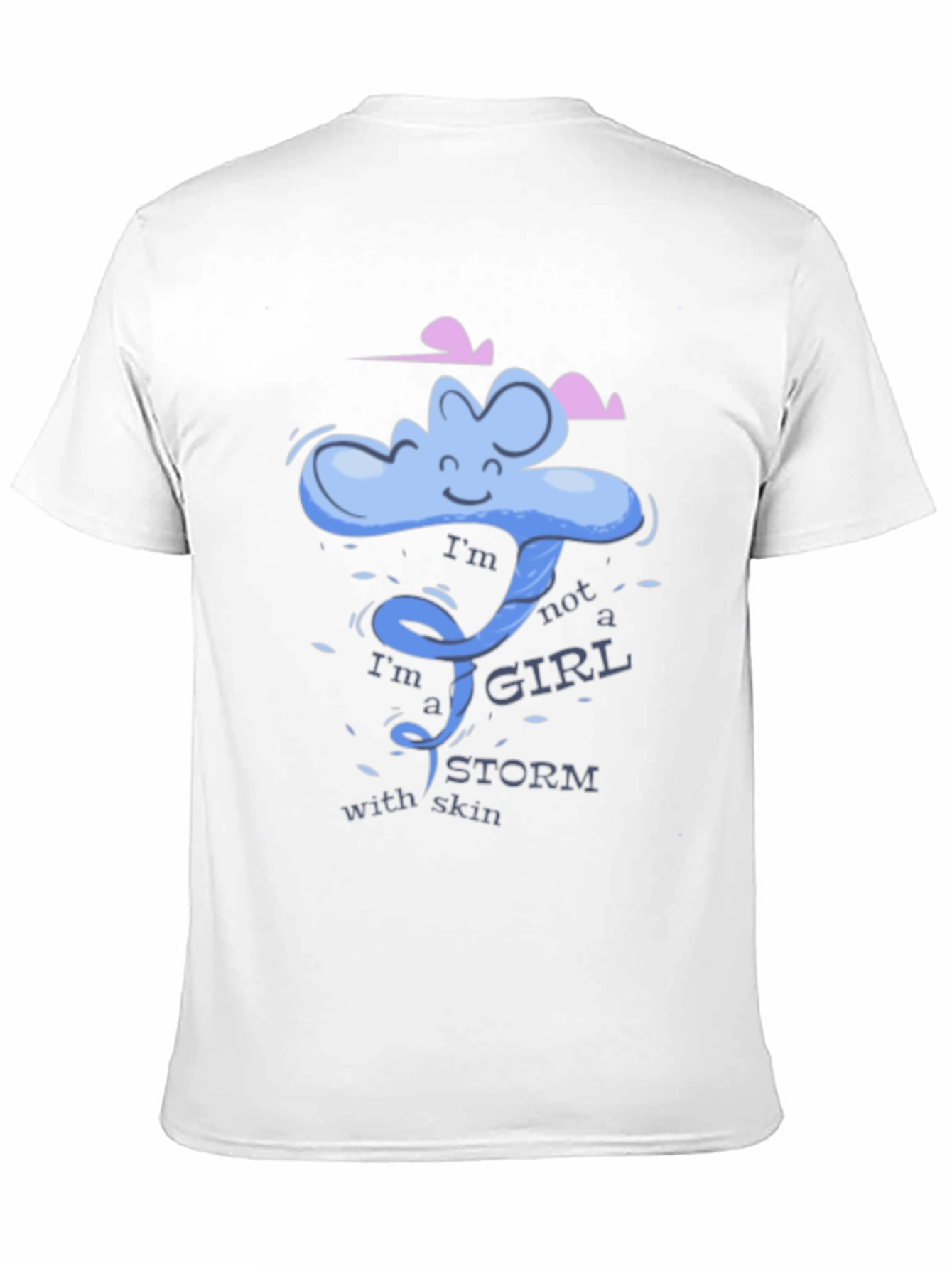 Storm Girl Graphic Tee - Cool Black T-Shirt