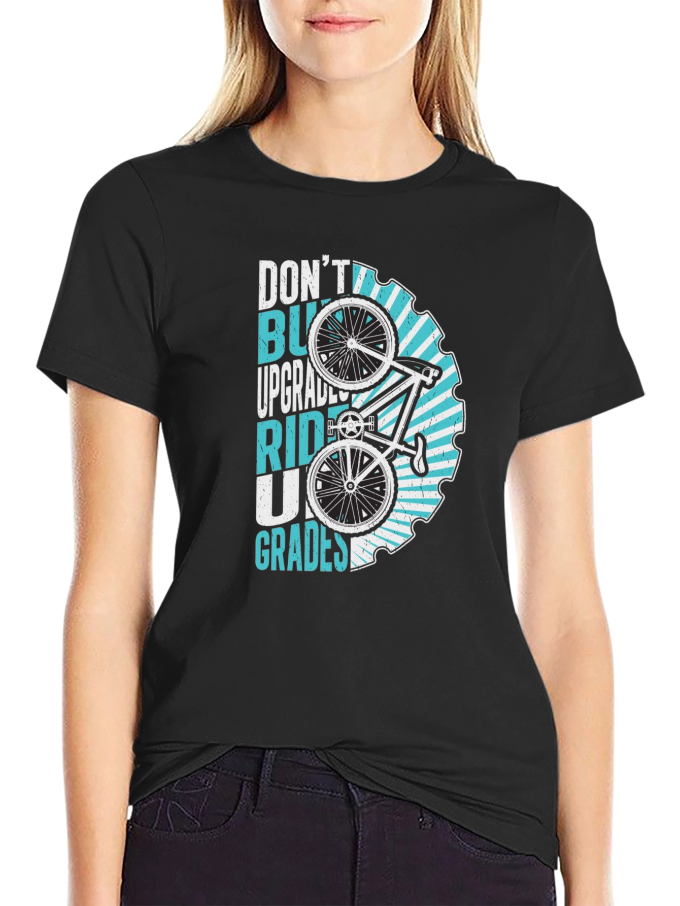 Ride Upgrades Bike T-Shirt - Cycling Enthusiast Tee