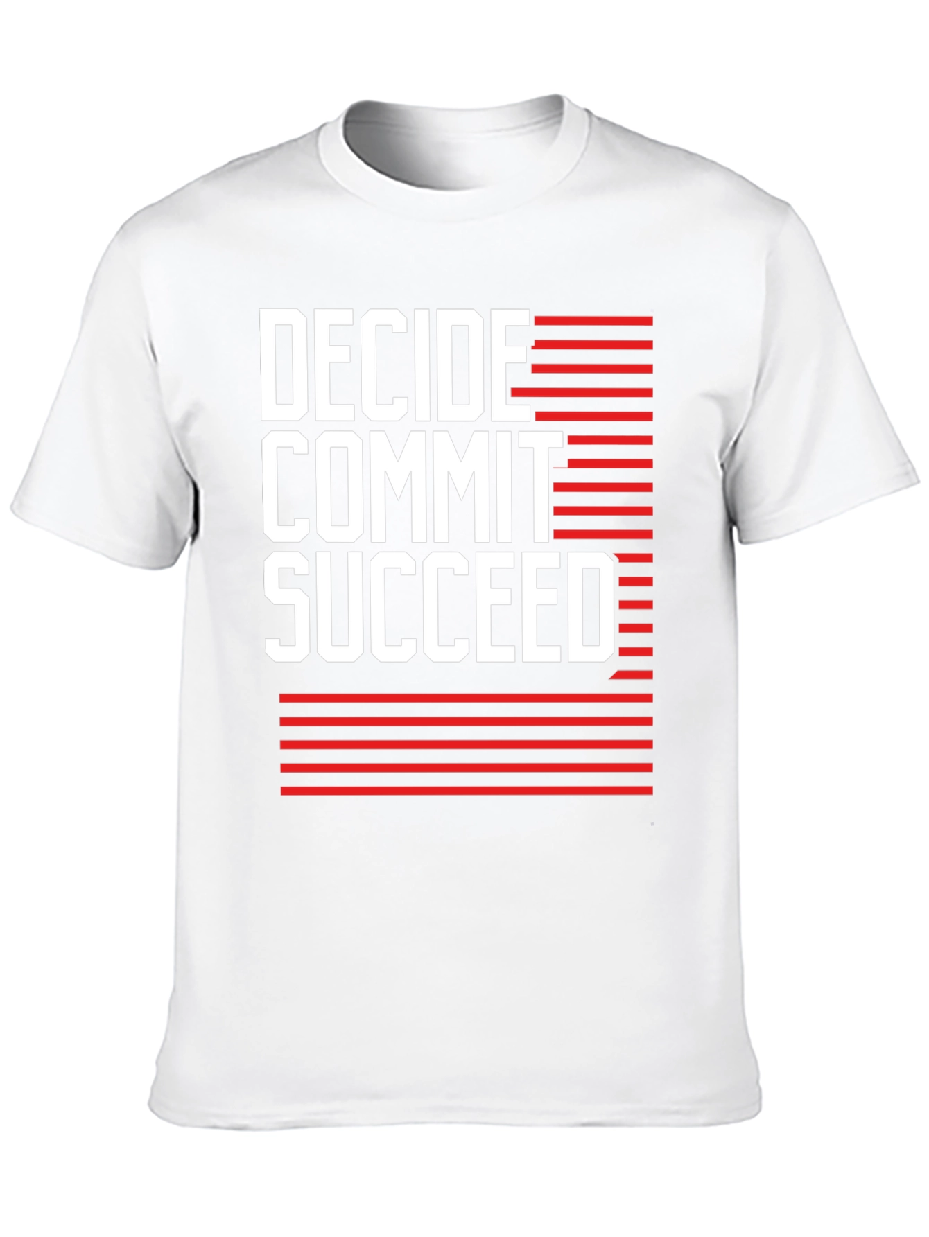 Decide Commit Succeed Graphic T-Shirt