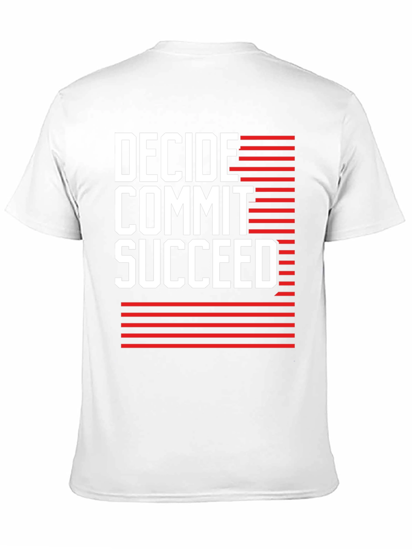 Decide Commit Succeed Graphic T-Shirt