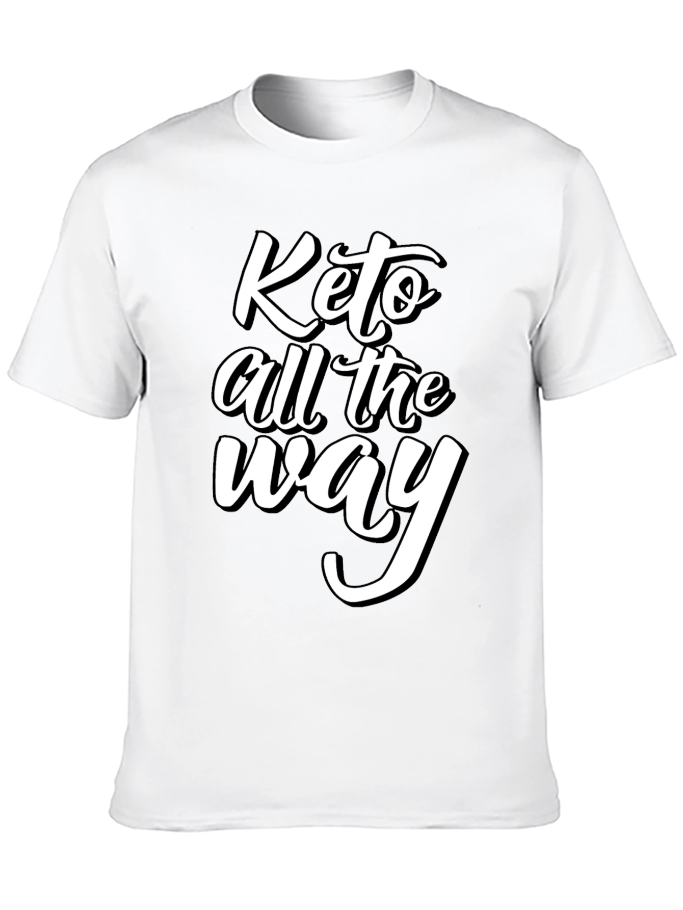 Keto All The Way Graphic Tee