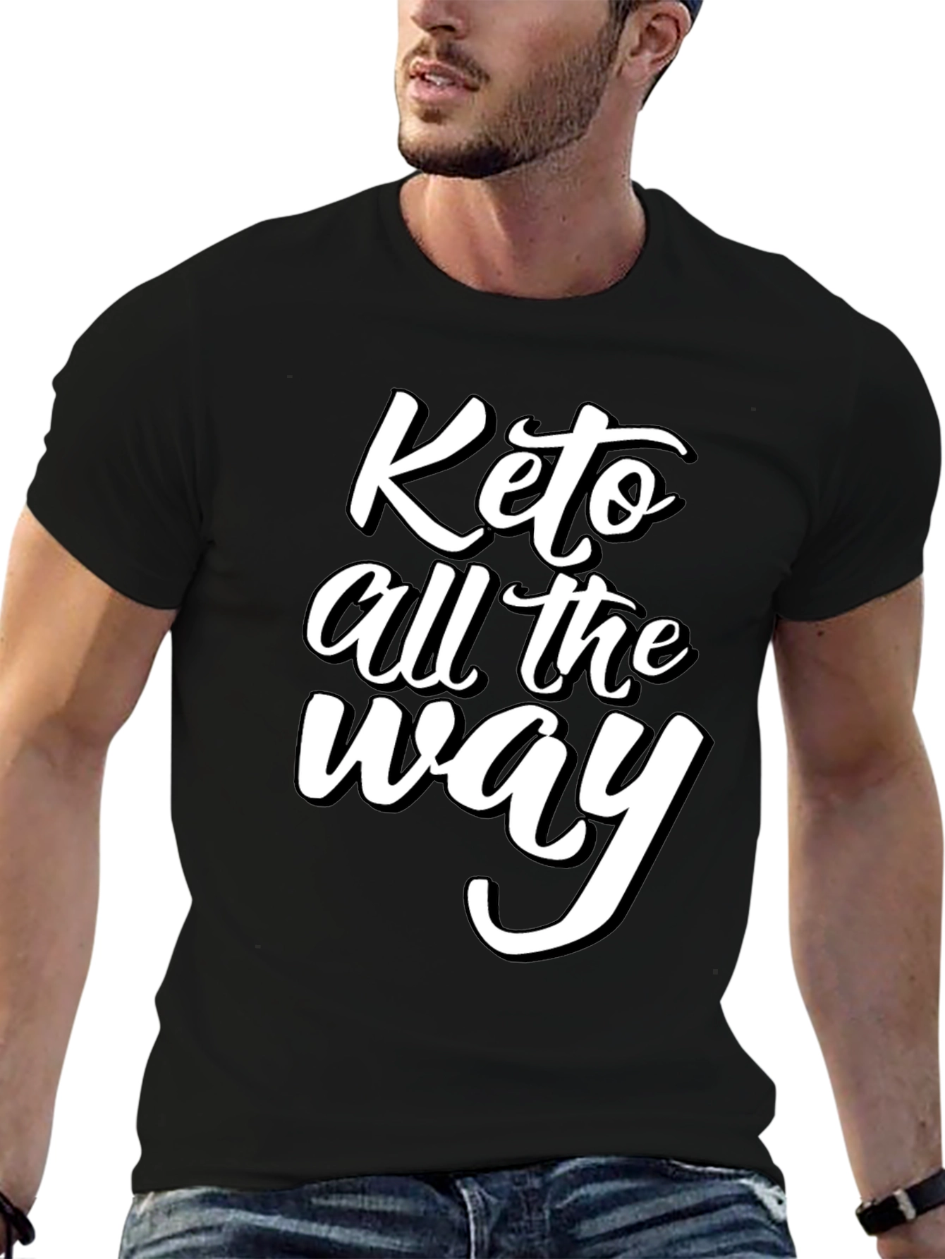 Keto All The Way Graphic Tee