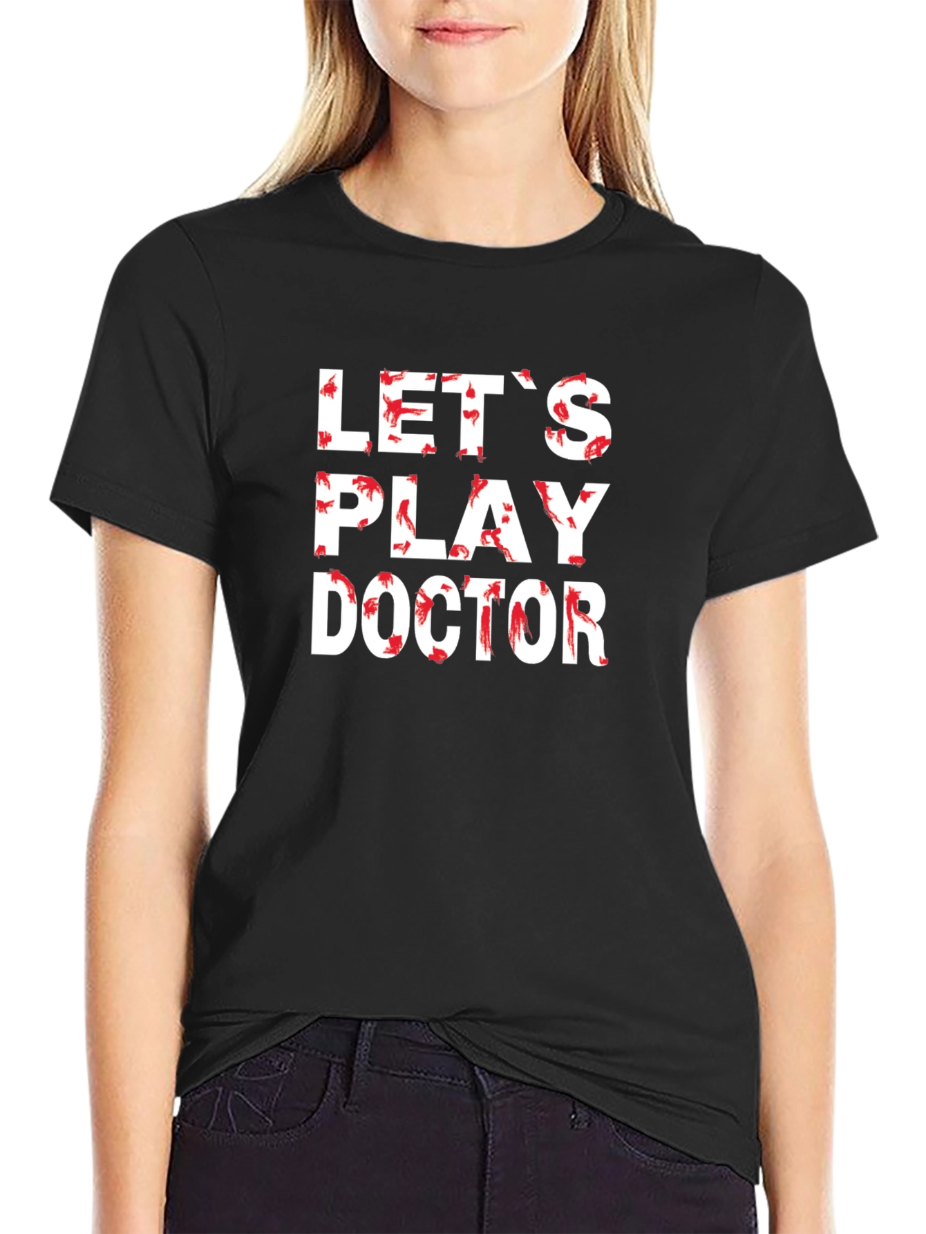 Lets Play Doctor Novelty T-Shirt
