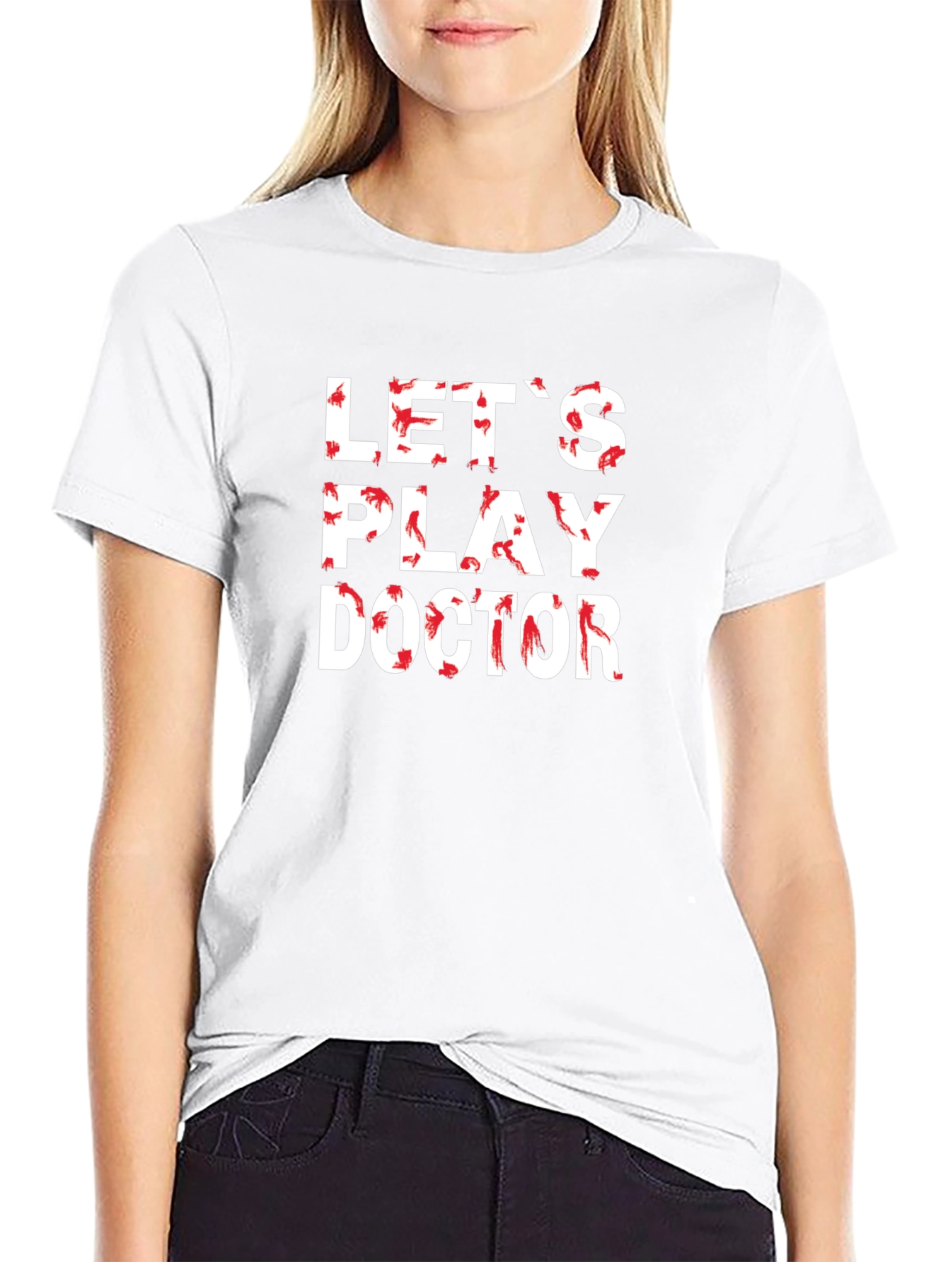 Lets Play Doctor Novelty T-Shirt