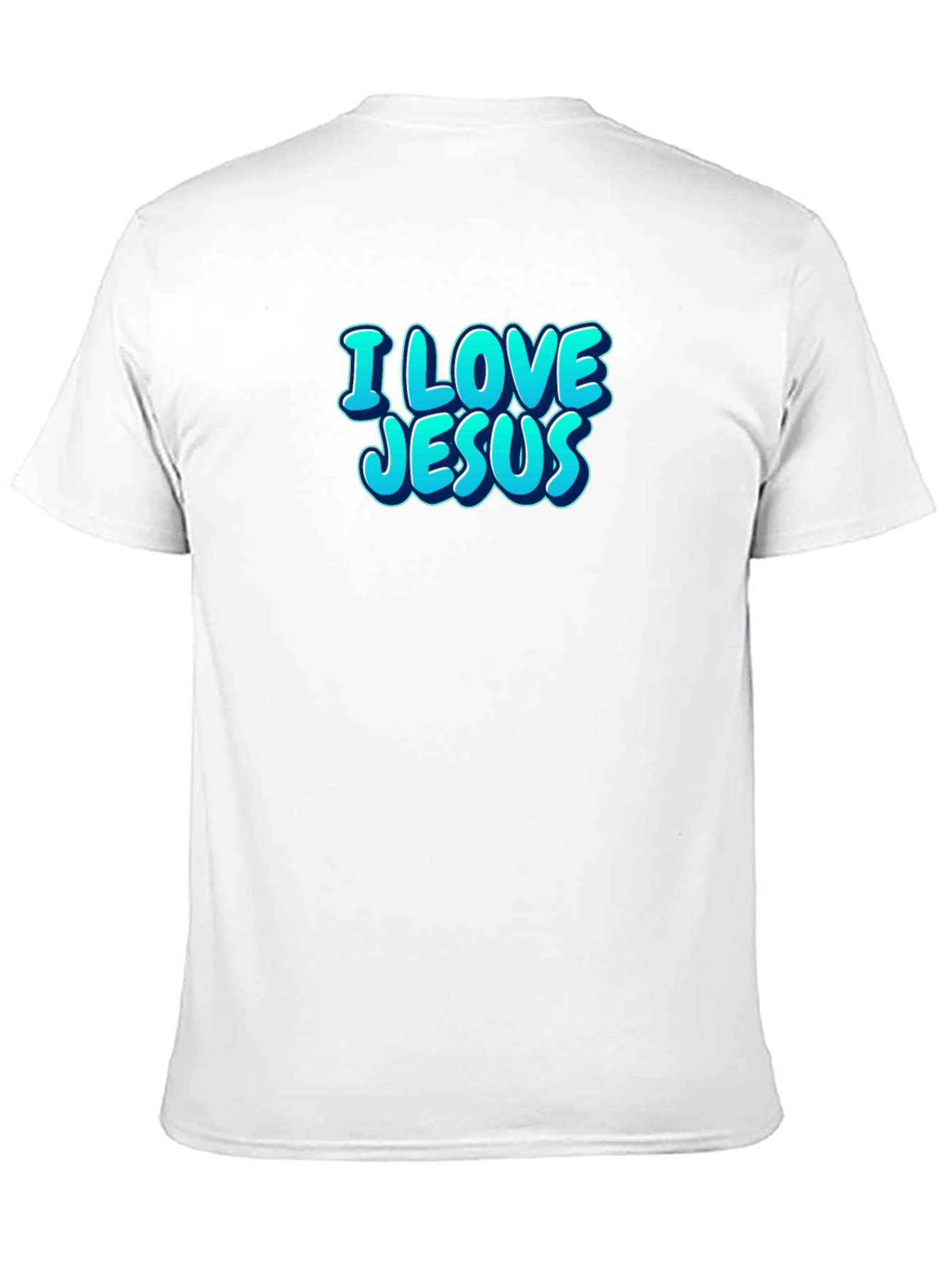 I Love Jesus Graphic T-Shirt - Religious Apparel
