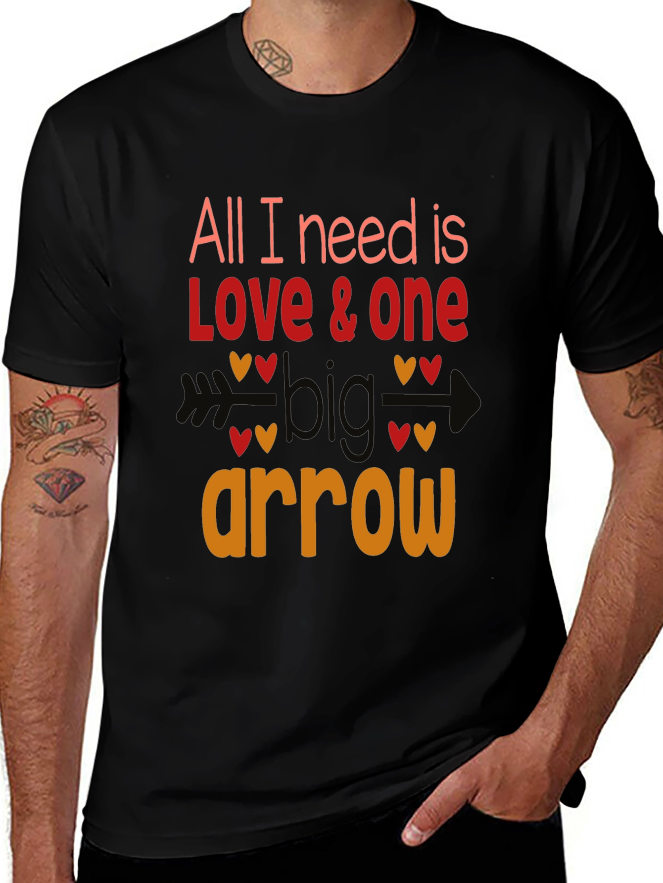Love Arrow T-Shirt - Valentines Day Gift