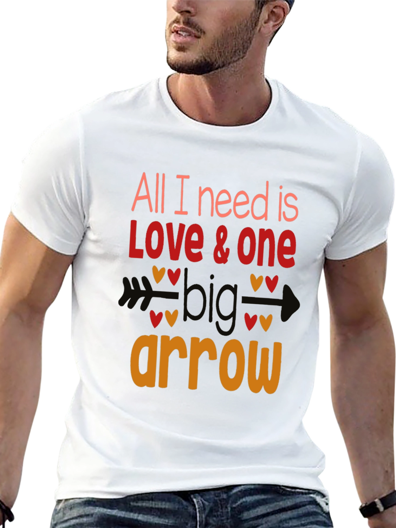 Love Arrow T-Shirt - Valentines Day Gift