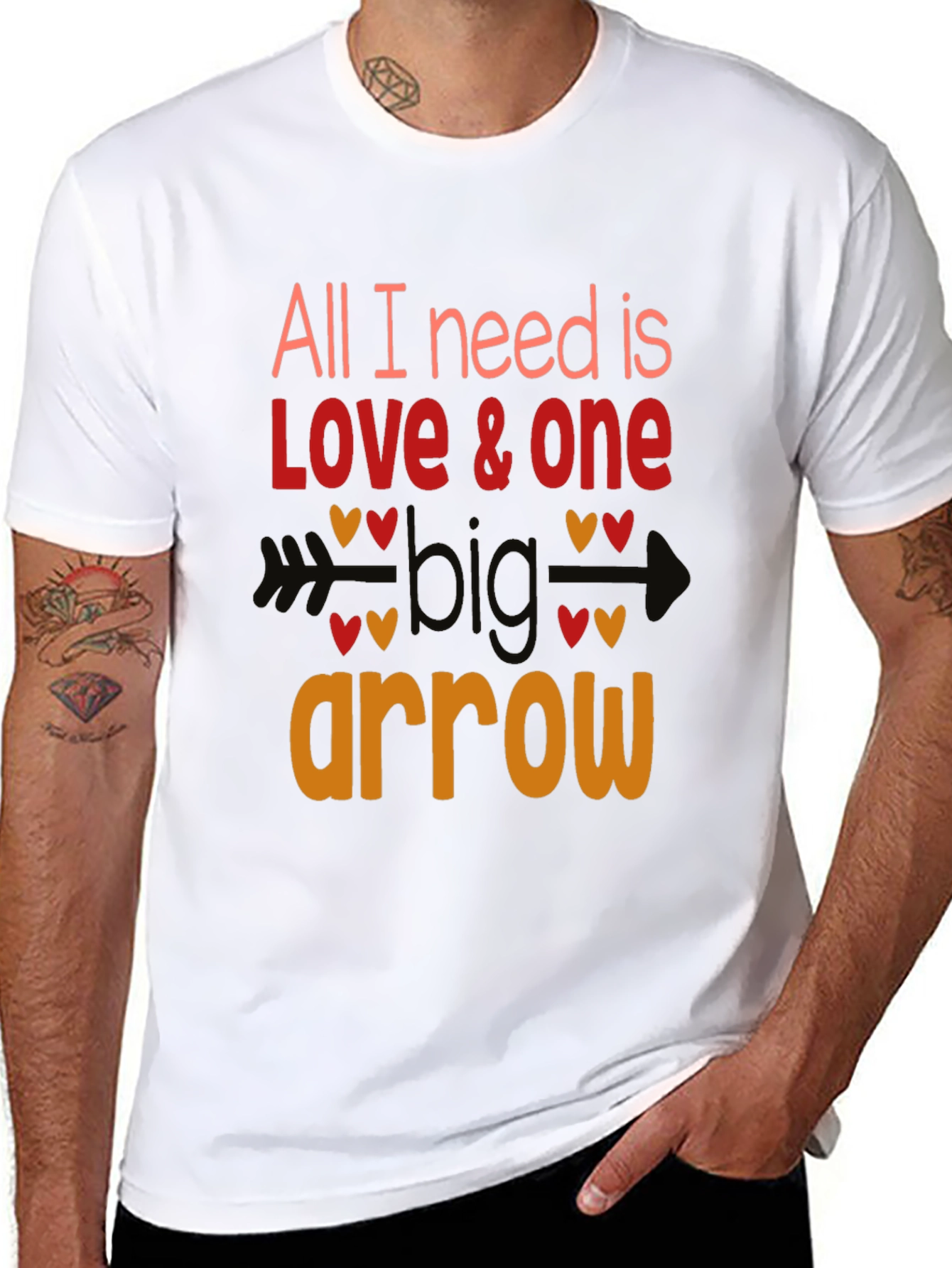 Love Arrow T-Shirt - Valentines Day Gift