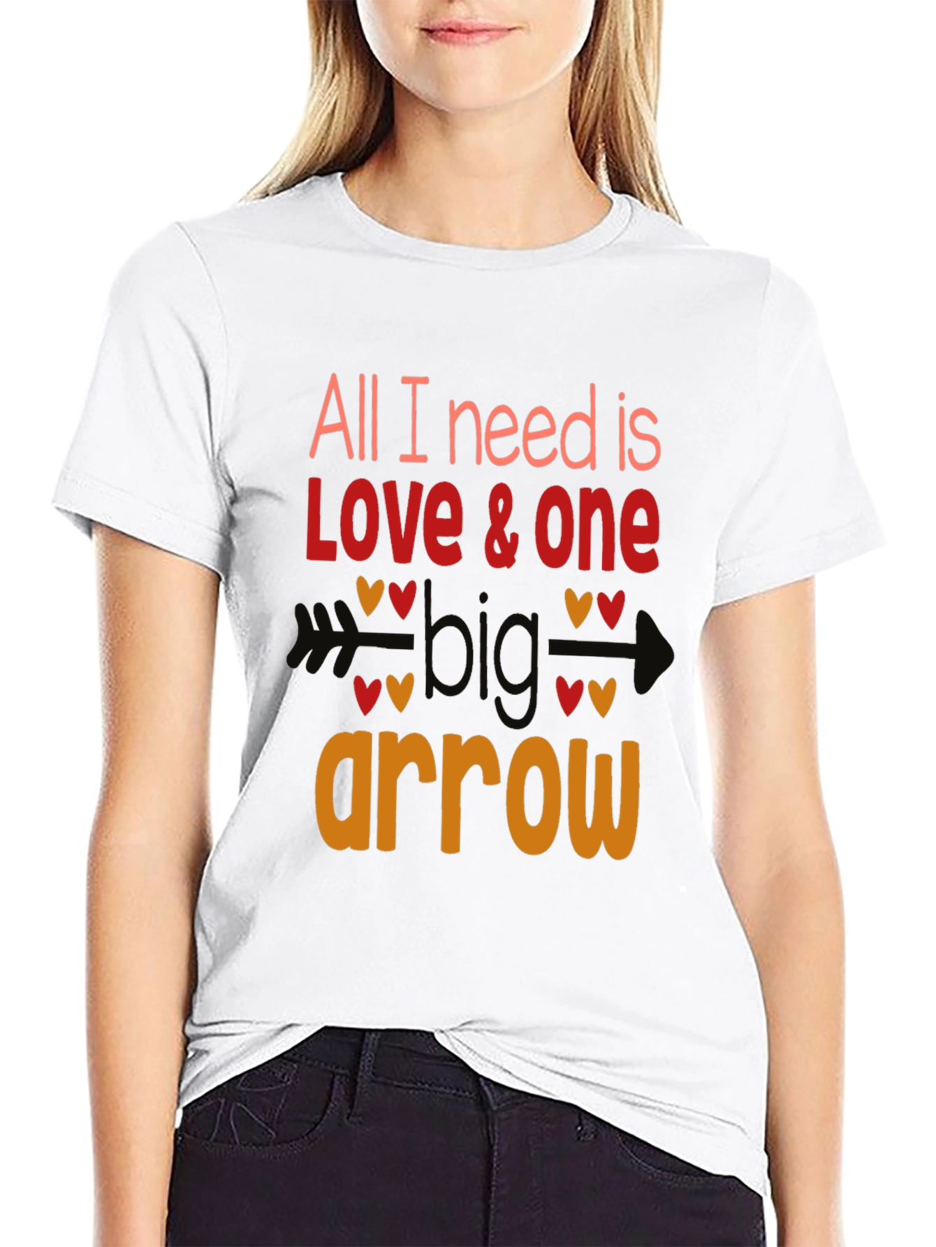 Love Arrow T-Shirt - Valentines Day Gift