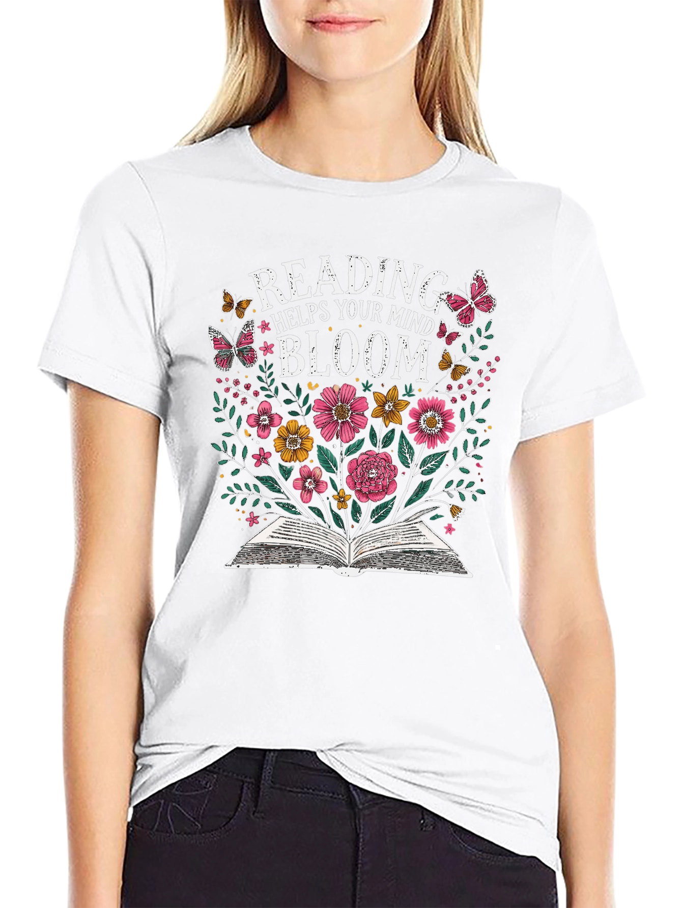 Reading Helps Your Mind Bloom T-Shirt