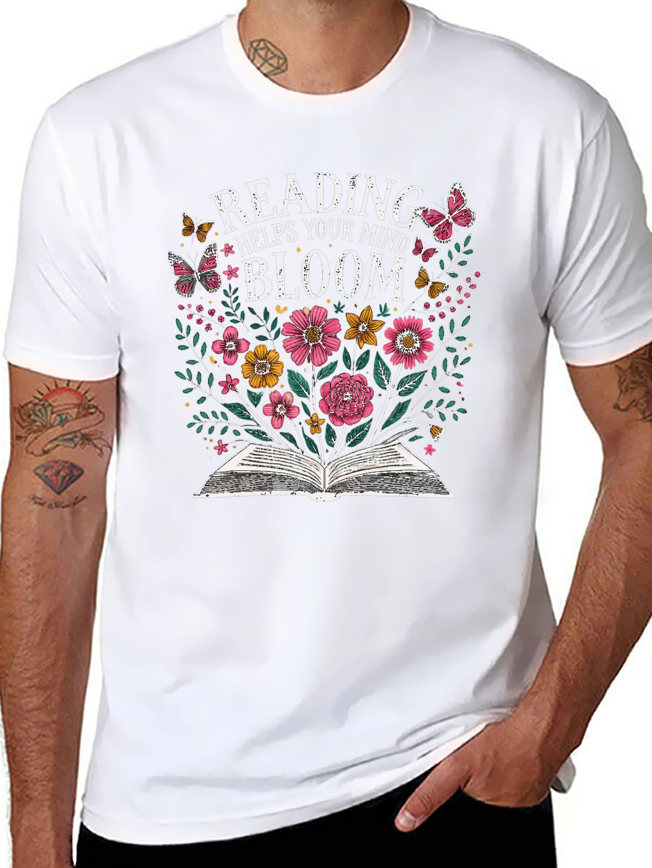 Reading Helps Your Mind Bloom T-Shirt