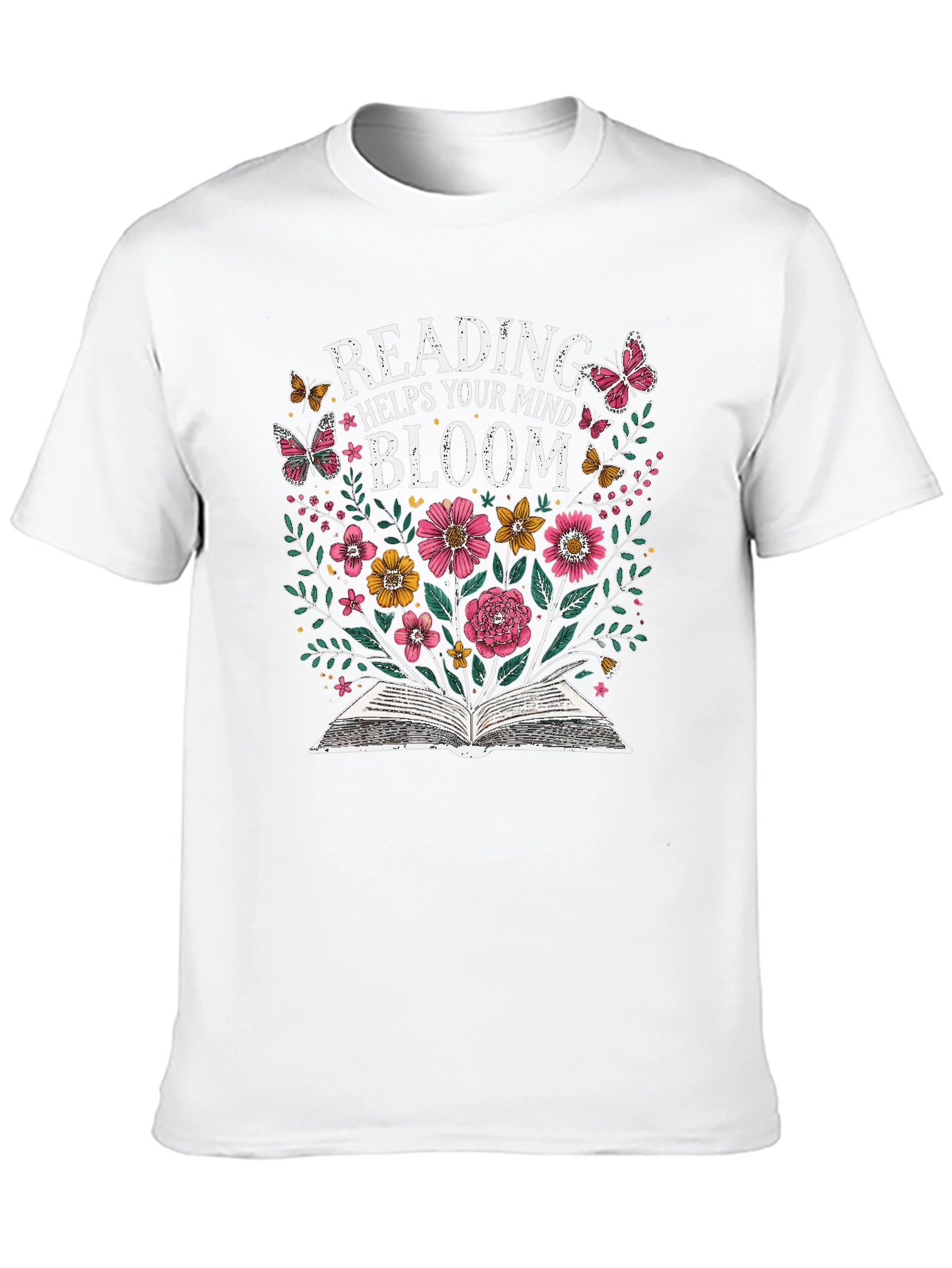 Reading Helps Your Mind Bloom T-Shirt