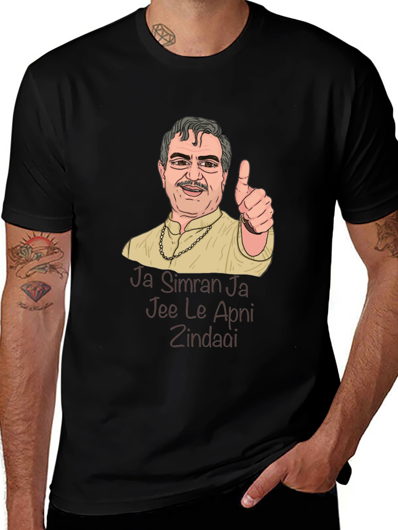 Ja Simran T-Shirt: Iconic Bollywood Style