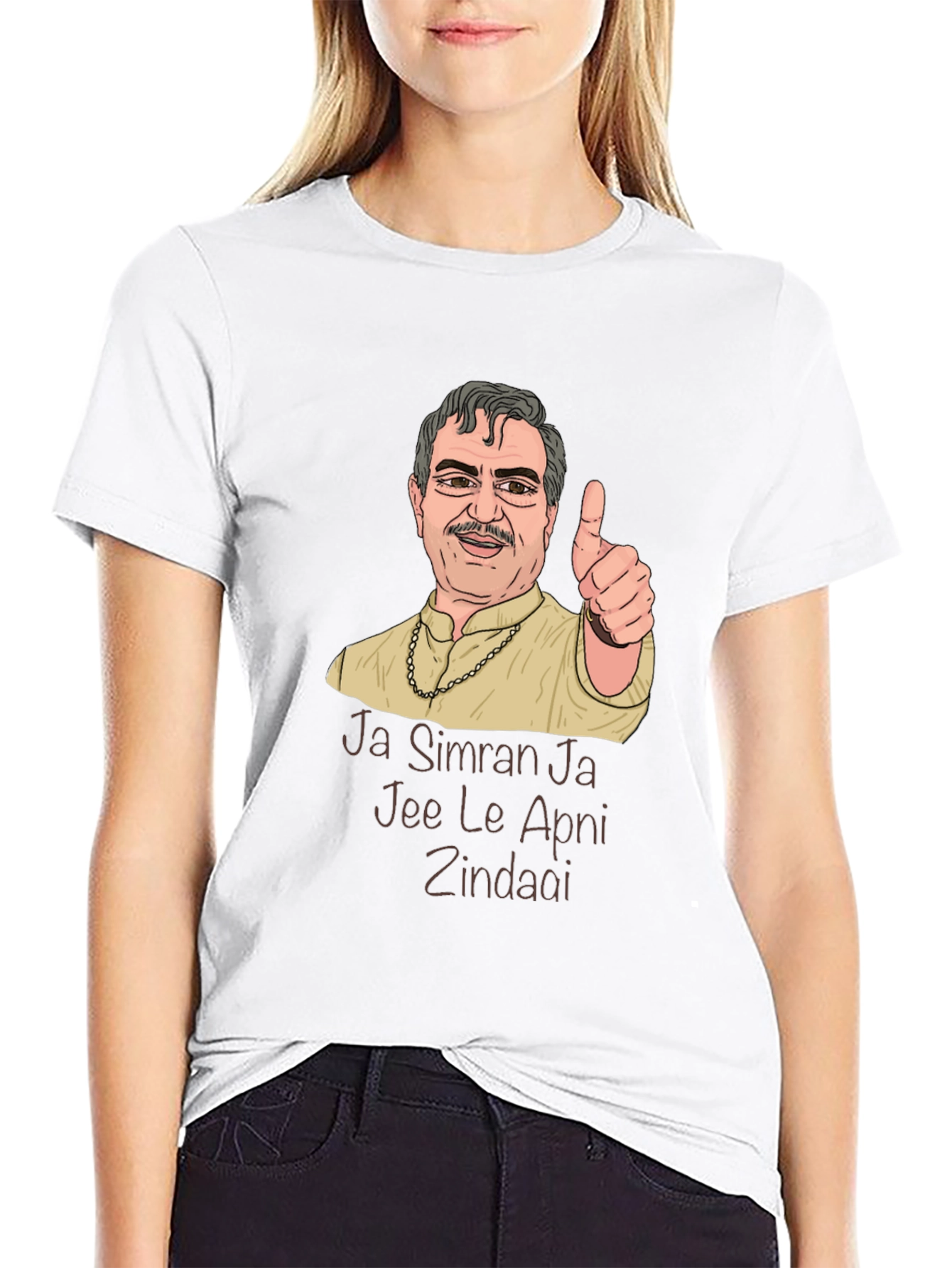 Ja Simran T-Shirt: Iconic Bollywood Style