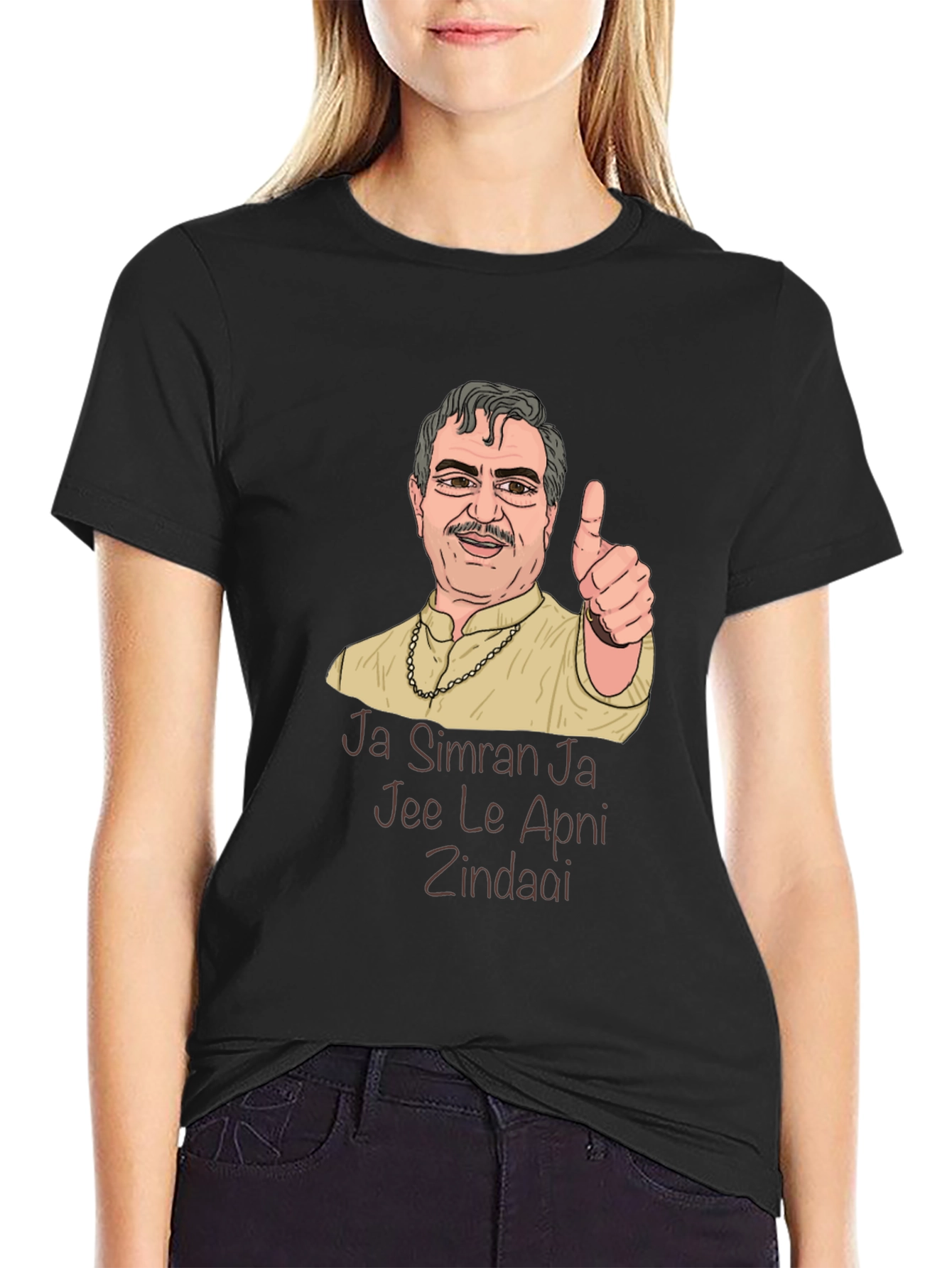 Ja Simran T-Shirt: Iconic Bollywood Style