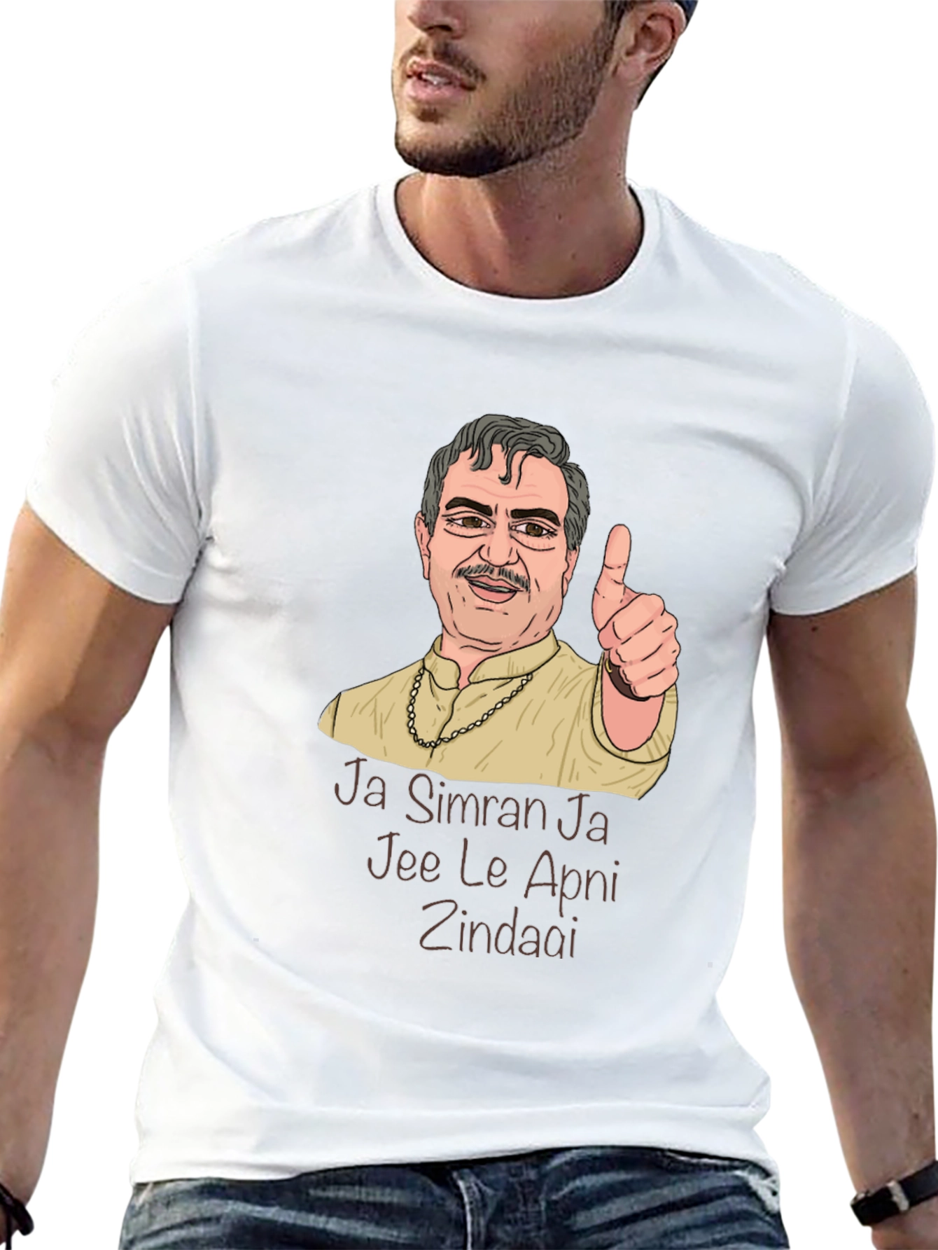 Ja Simran T-Shirt: Iconic Bollywood Style