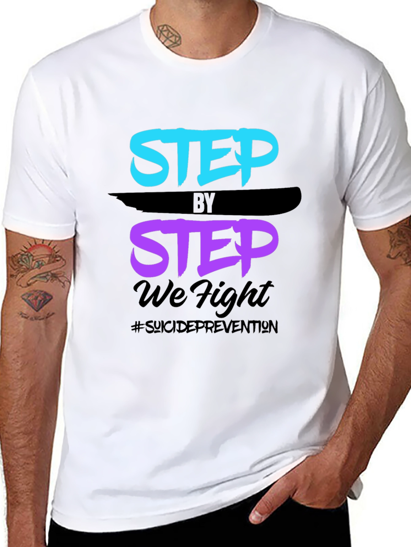 Step By Step We Fight T-Shirt