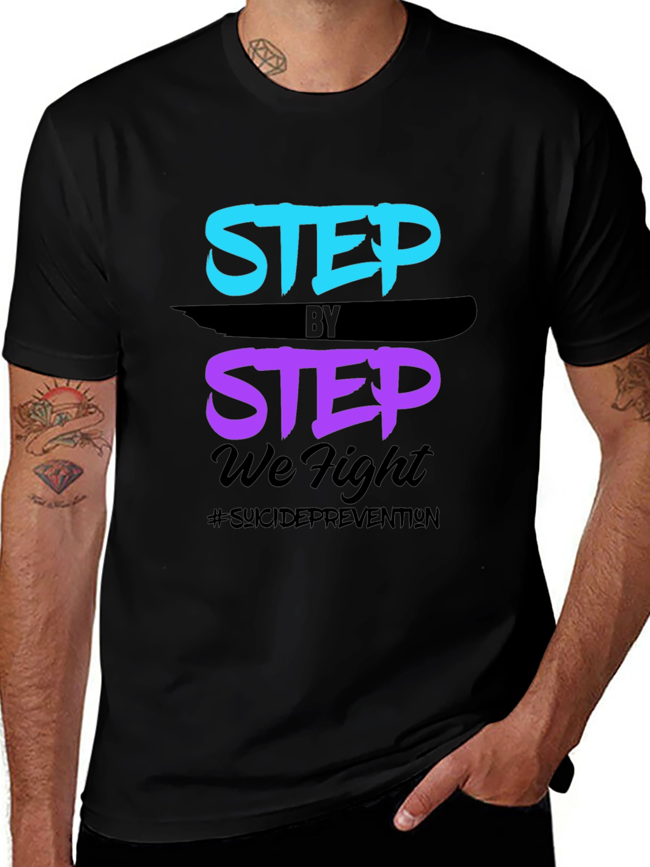Step By Step We Fight T-Shirt